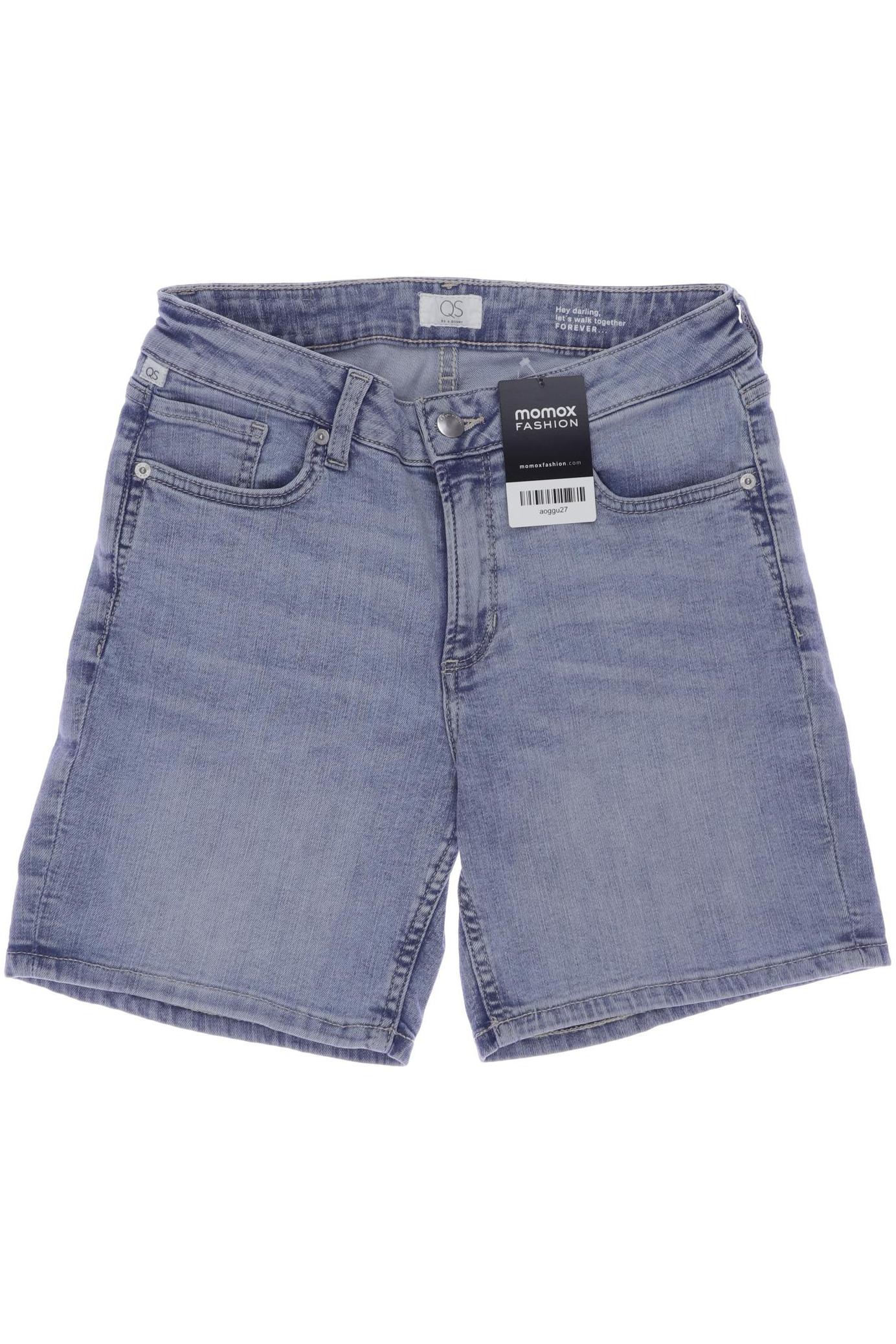 

QS by s.Oliver Damen Shorts, blau, Gr. 34