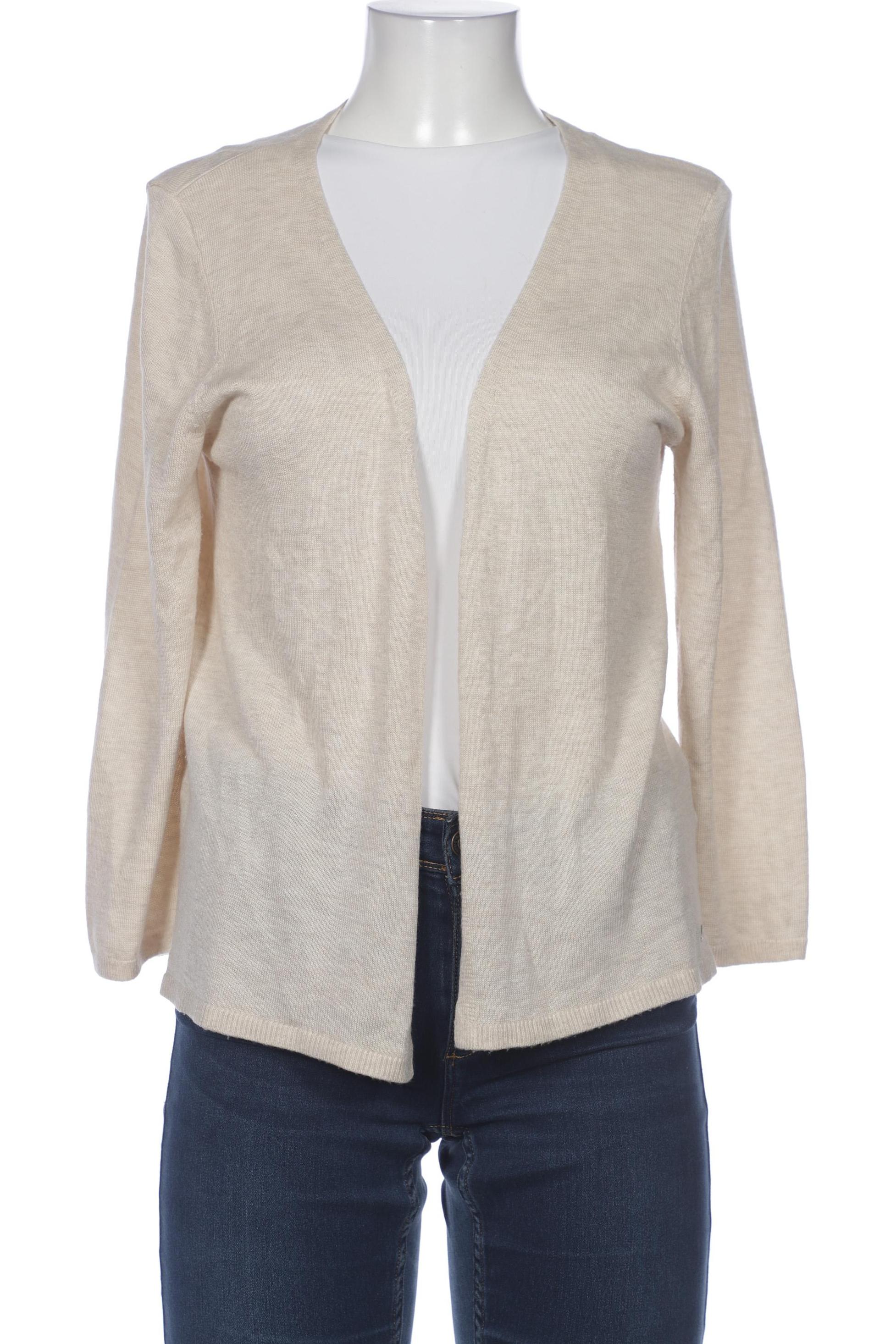 

QS by s.Oliver Damen Strickjacke, cremeweiß, Gr. 42