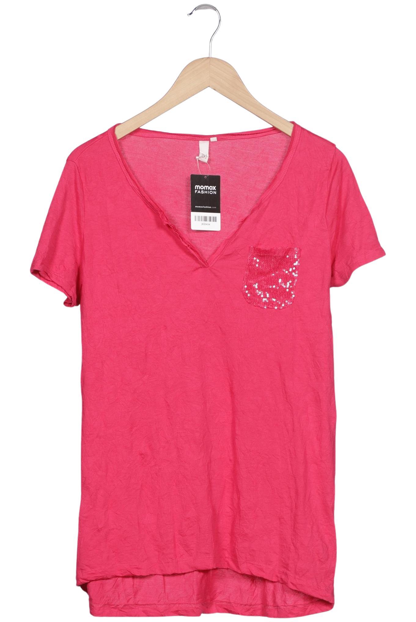 

QS by s.Oliver Damen T-Shirt, pink, Gr. 44