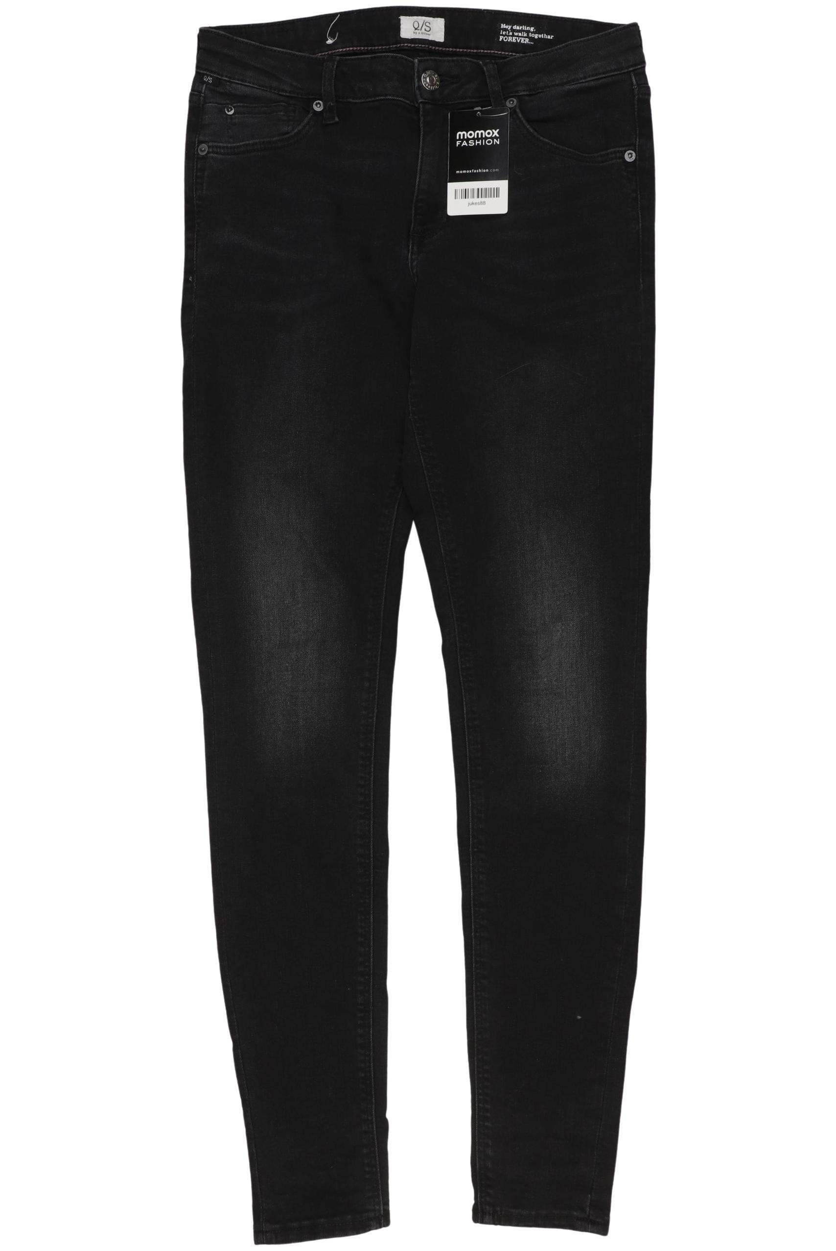 

QS by s.Oliver Damen Jeans, schwarz, Gr. 36