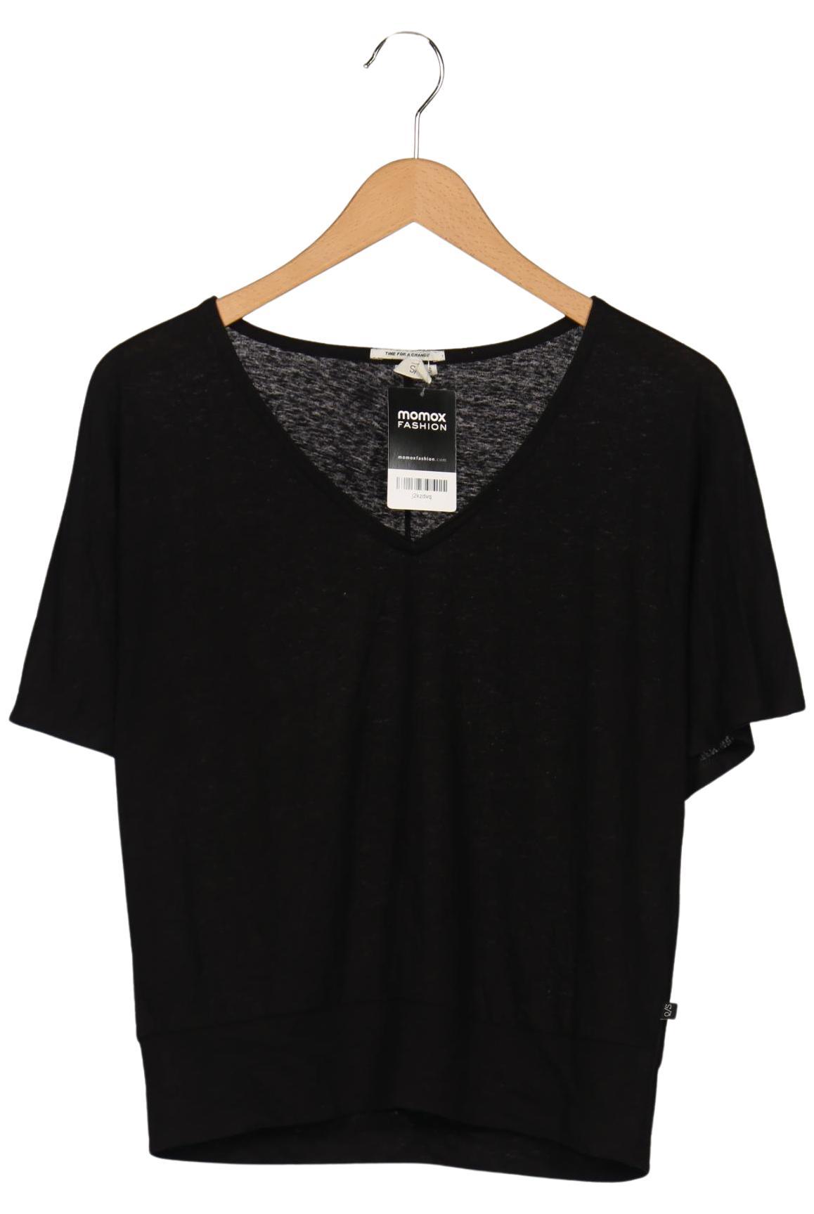 

QS by s.Oliver Damen T-Shirt, schwarz, Gr. 36