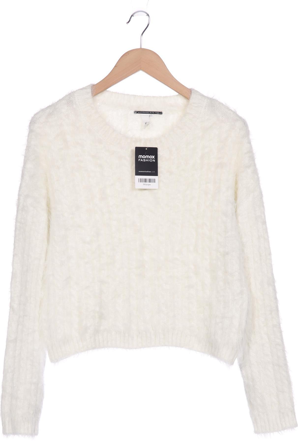 

QS by s.Oliver Damen Pullover, weiß, Gr. 44