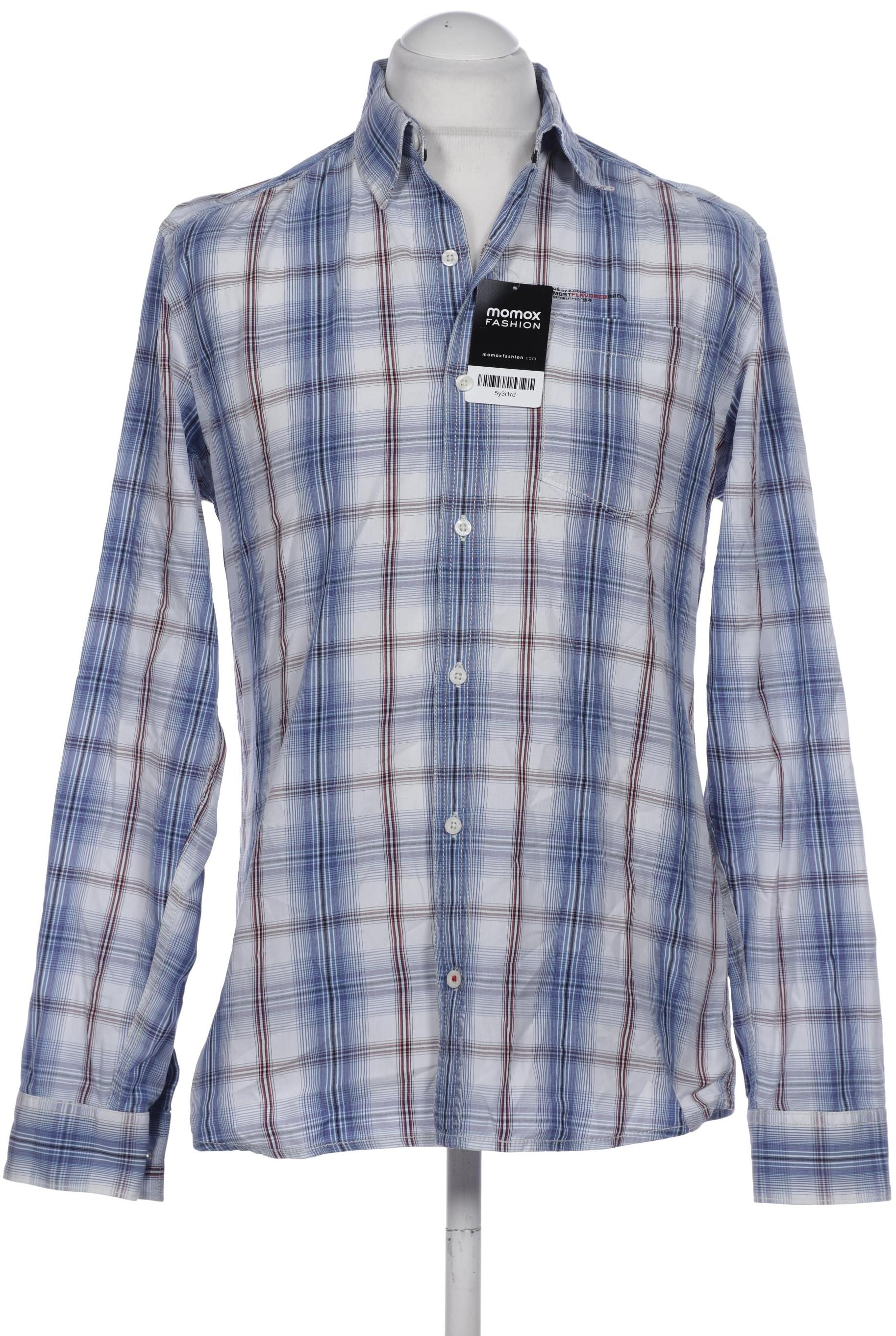 

QS by s.Oliver Herren Hemd, blau, Gr. 48