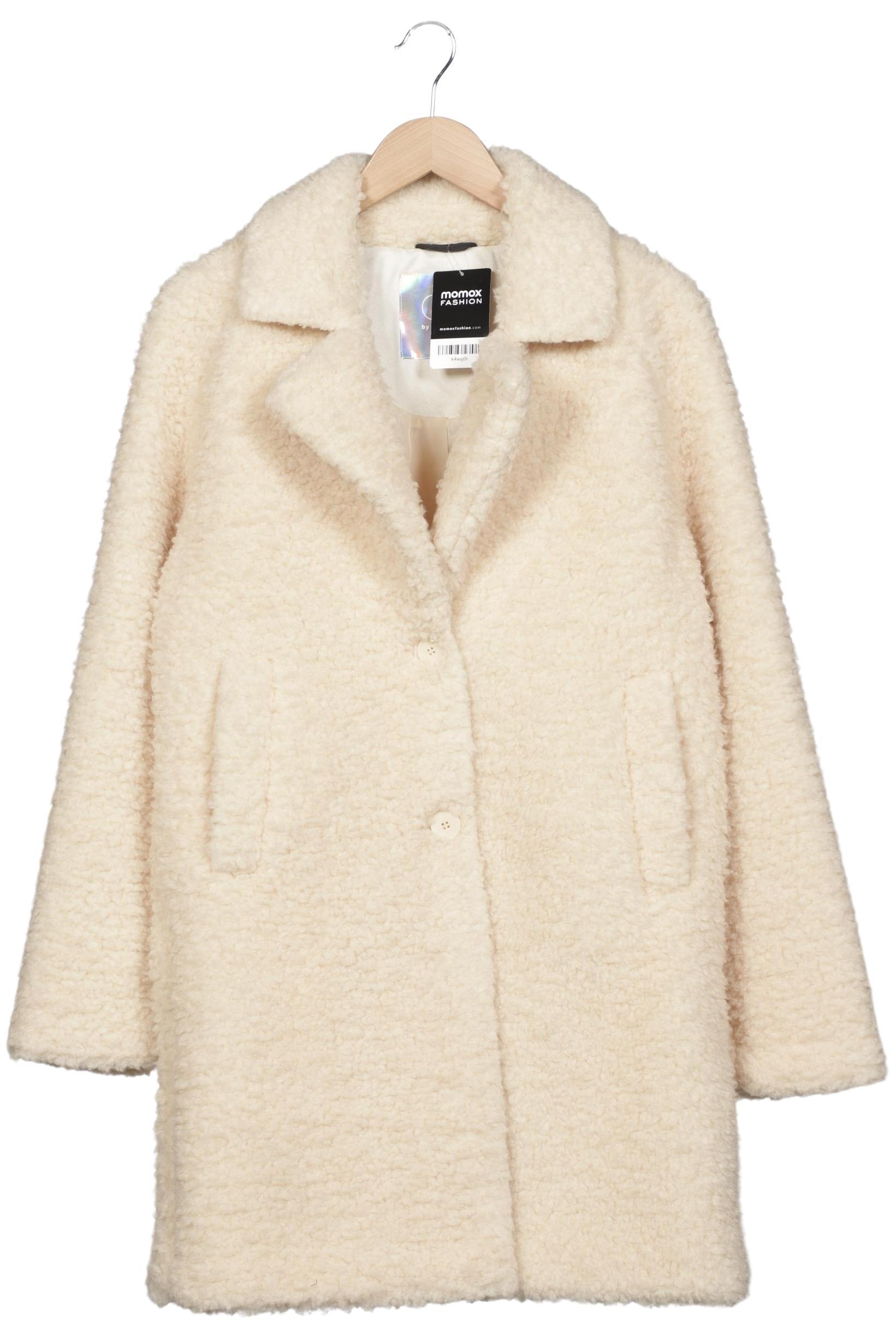 

QS by s.Oliver Damen Mantel, cremeweiß, Gr. 42