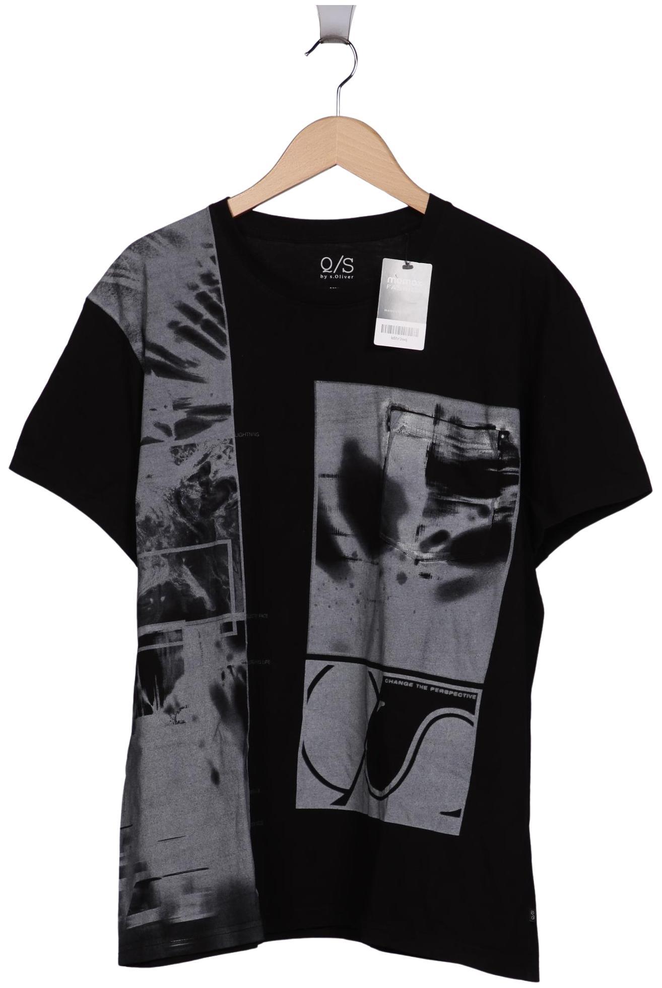 

QS by s.Oliver Herren T-Shirt, schwarz, Gr. 56