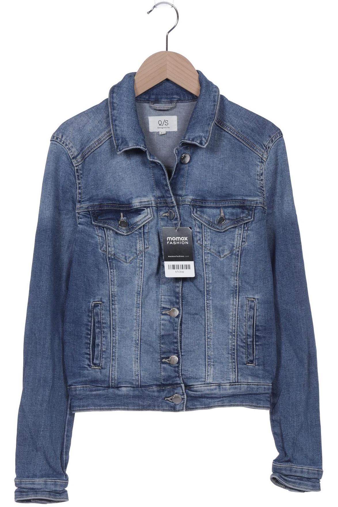 

QS by s.Oliver Damen Jacke, blau, Gr. 34