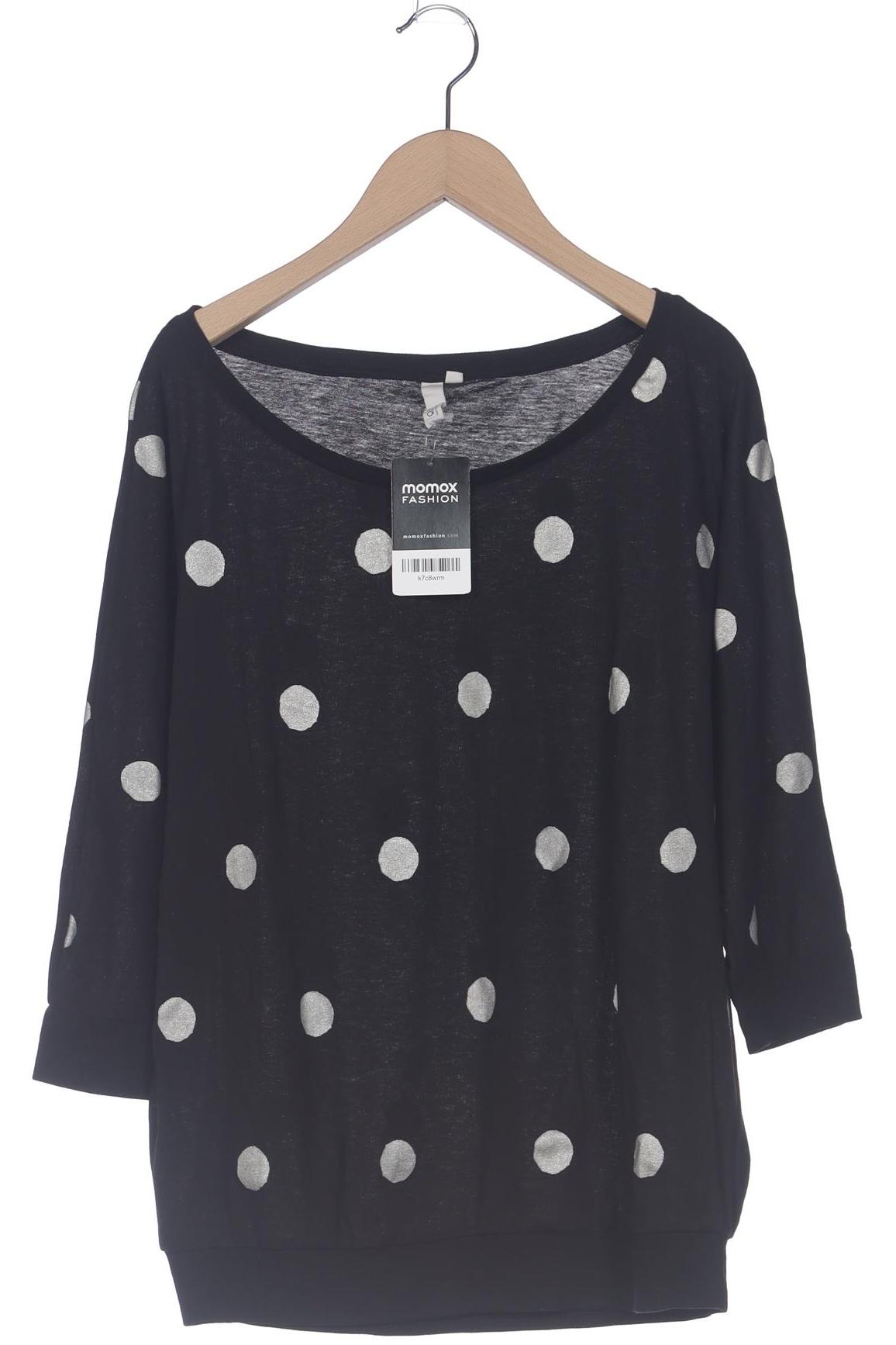 

QS by s.Oliver Damen Langarmshirt, schwarz, Gr. 42