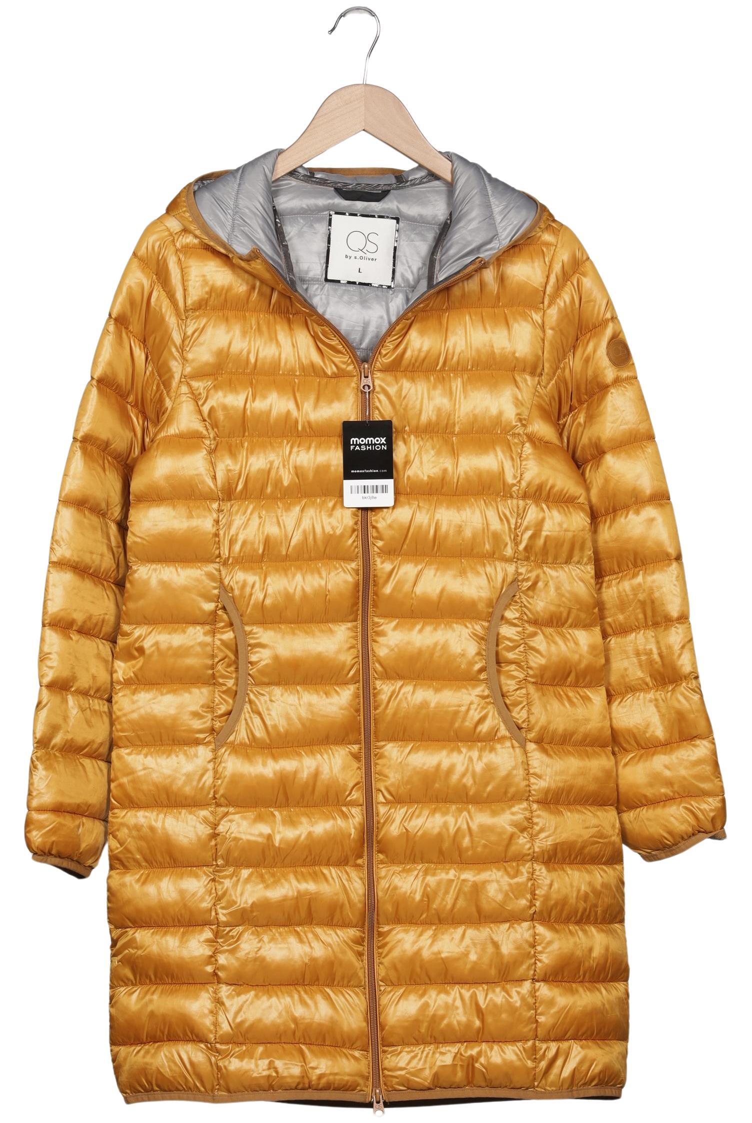 

QS by s.Oliver Damen Mantel, gelb, Gr. 42