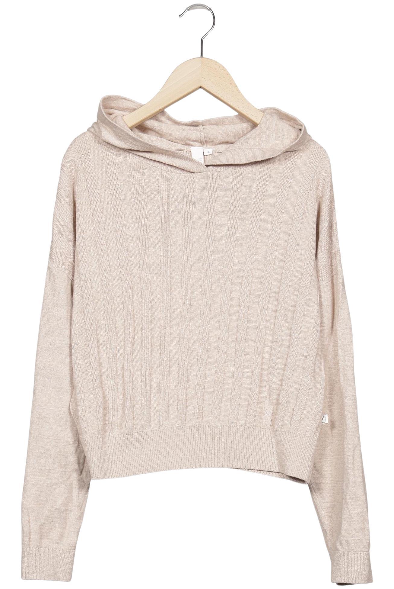 

QS by s.Oliver Damen Kapuzenpullover, beige, Gr. 60