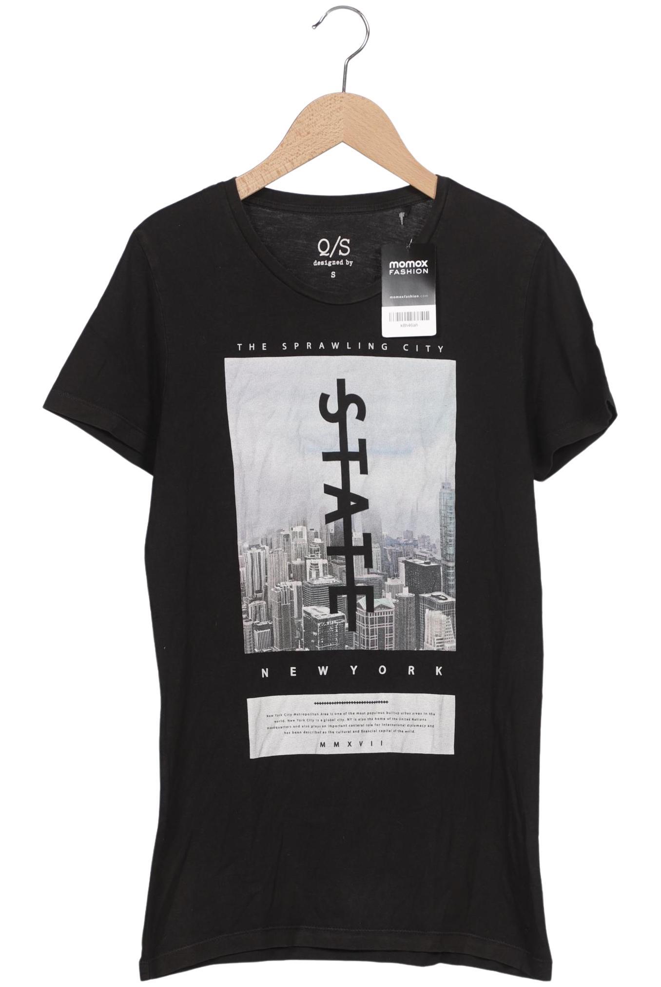 

QS by s.Oliver Herren T-Shirt, schwarz, Gr. 46