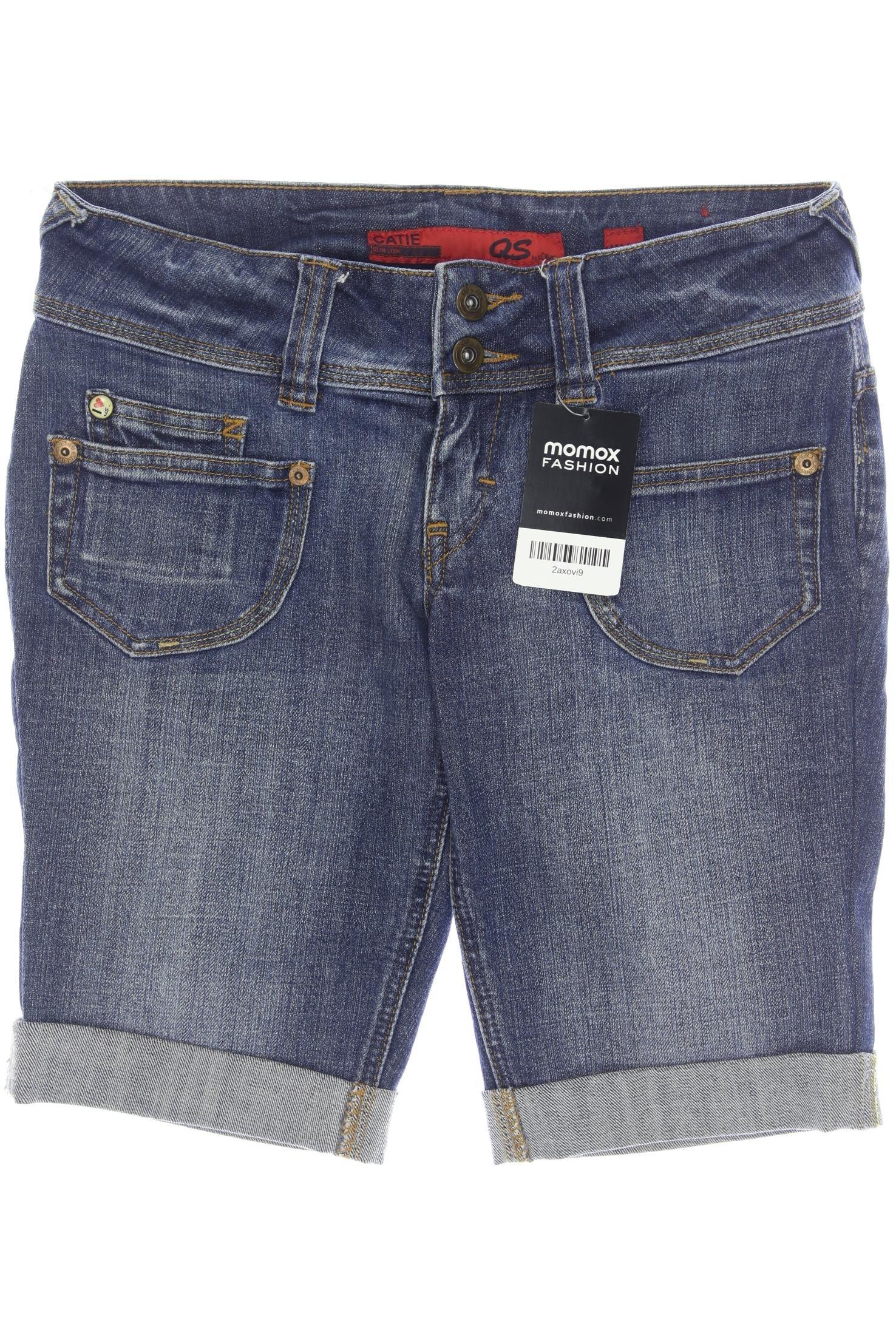 

QS by s.Oliver Damen Shorts, blau, Gr. 36