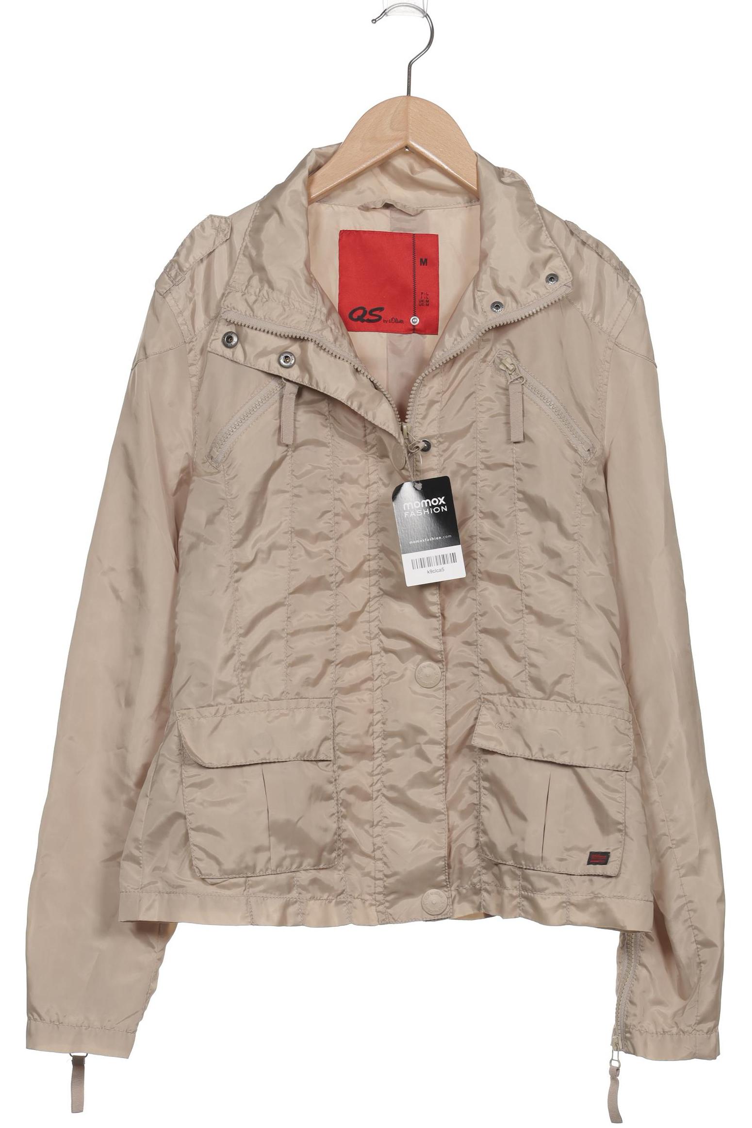 

QS by s.Oliver Damen Jacke, beige, Gr. 38