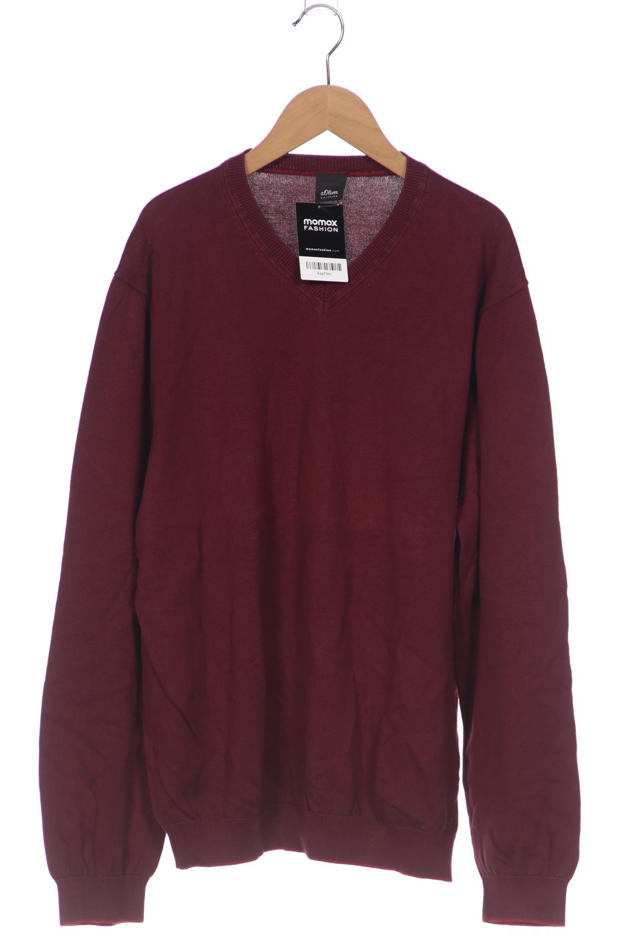 

QS by s.Oliver Herren Pullover, bordeaux, Gr. 54