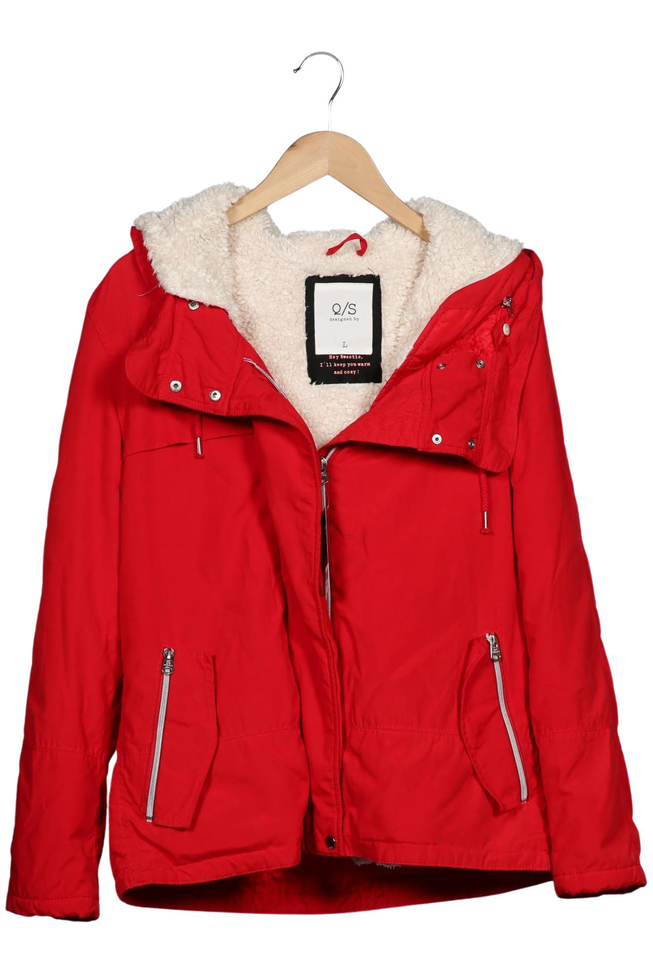 

QS by s.Oliver Damen Jacke, rot, Gr. 42