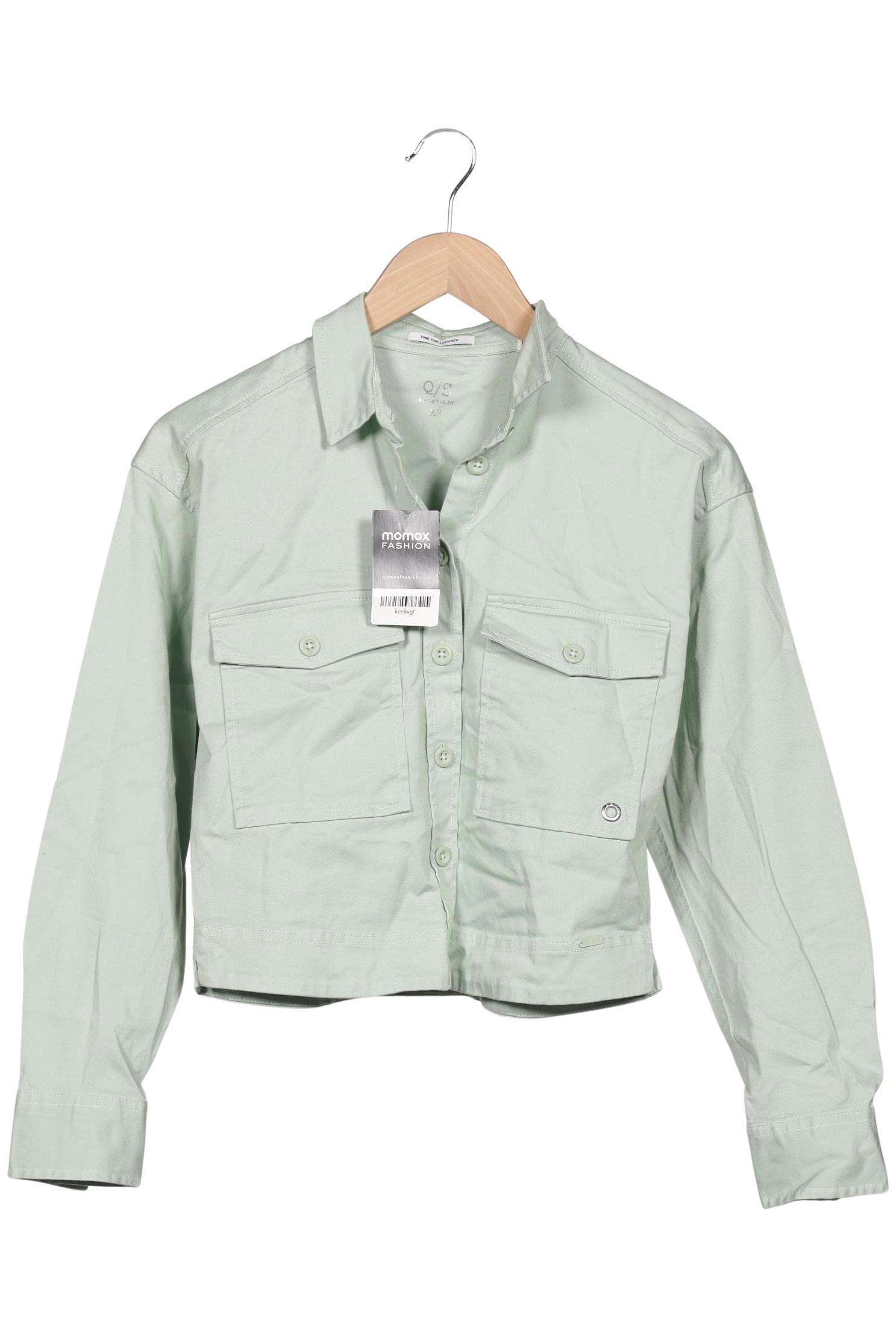

QS by s.Oliver Damen Jacke, grün, Gr. 34