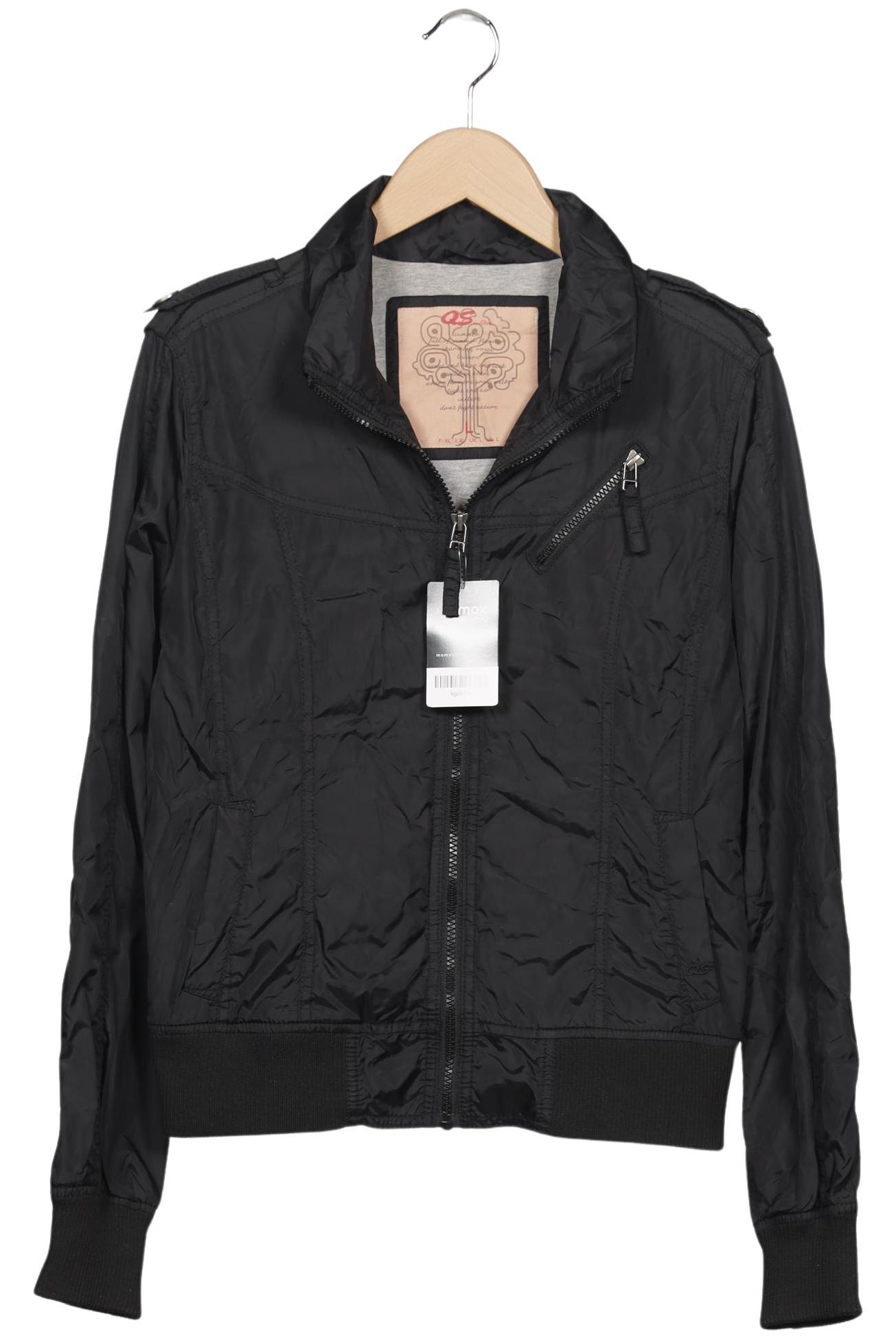 

QS by s.Oliver Damen Jacke, schwarz, Gr. 42