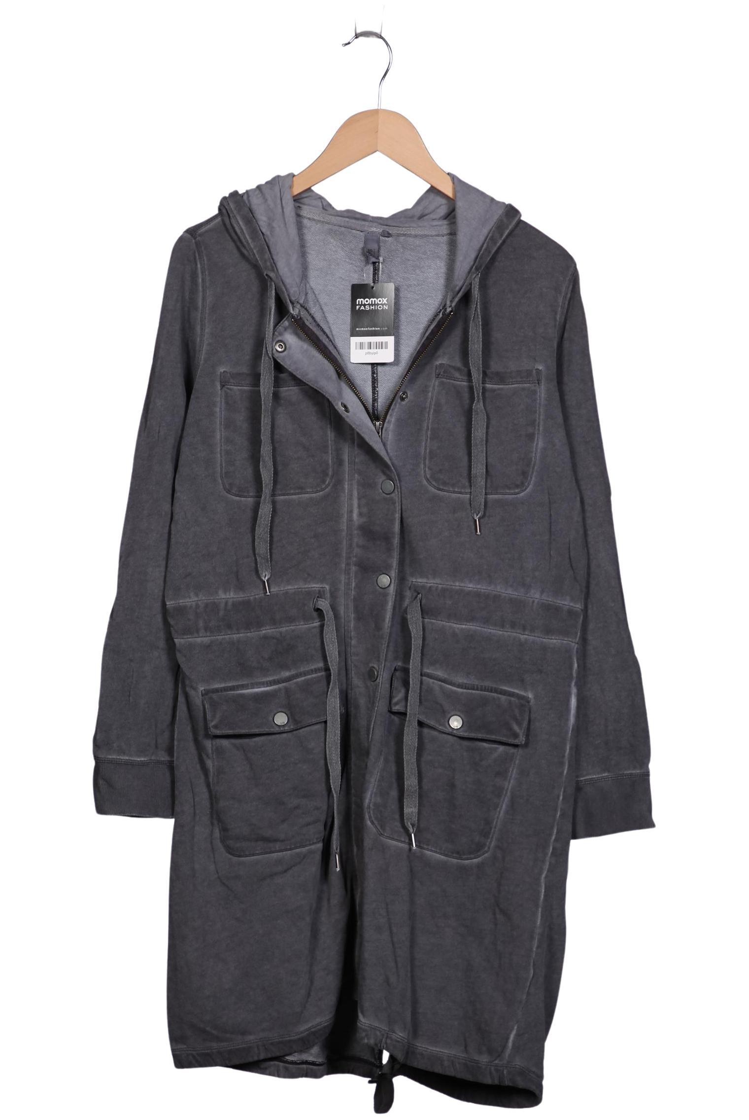 

QS by s.Oliver Damen Kapuzenpullover, grau, Gr. 44