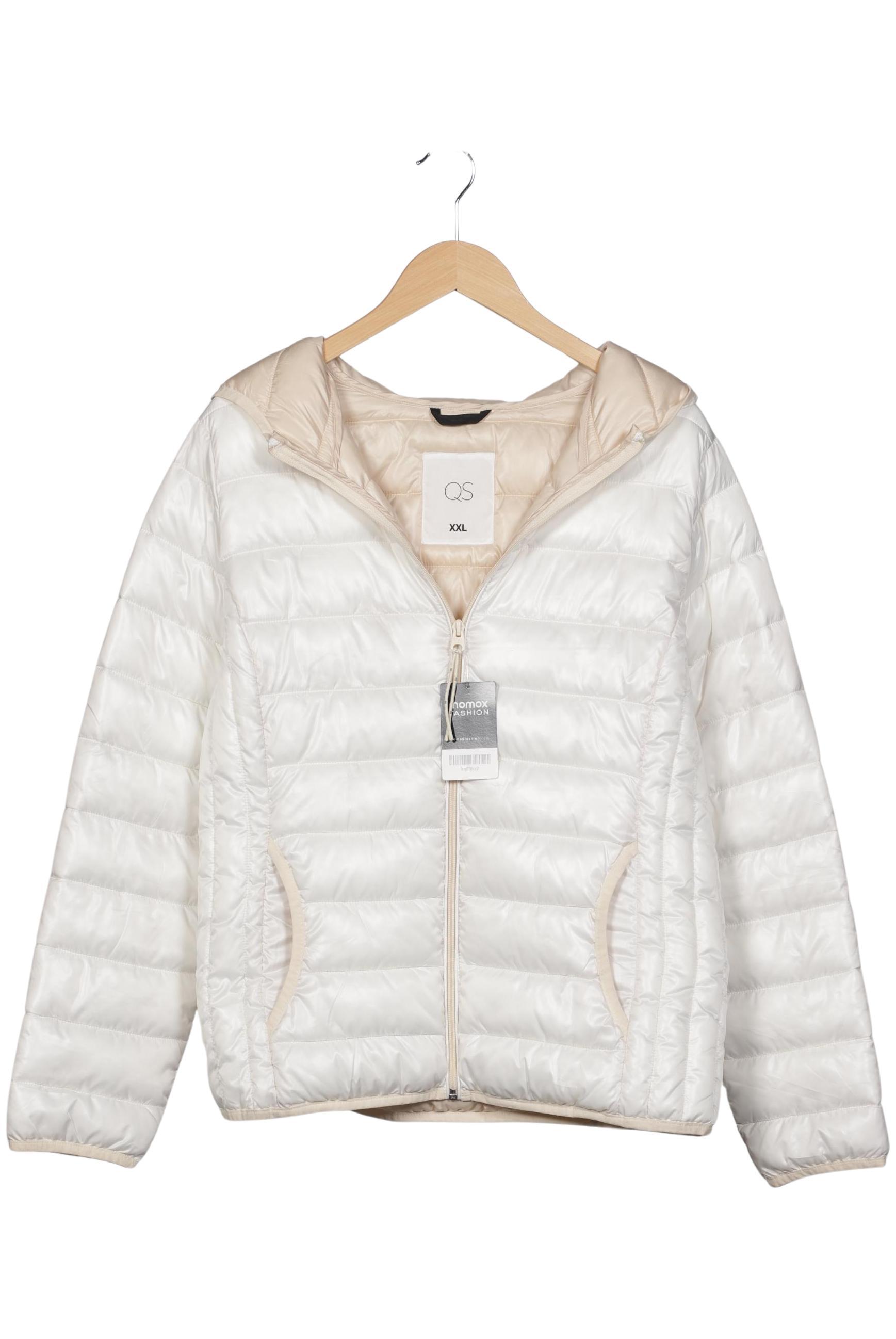 

QS by s.Oliver Damen Jacke, cremeweiß, Gr. 46