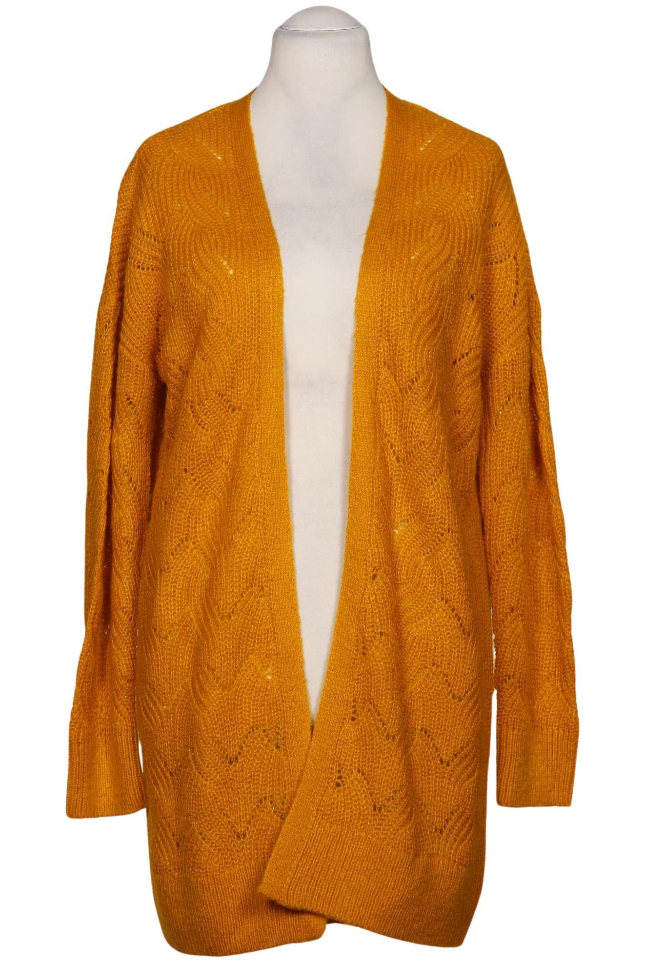 

QS by s.Oliver Damen Strickjacke, gelb, Gr. 38