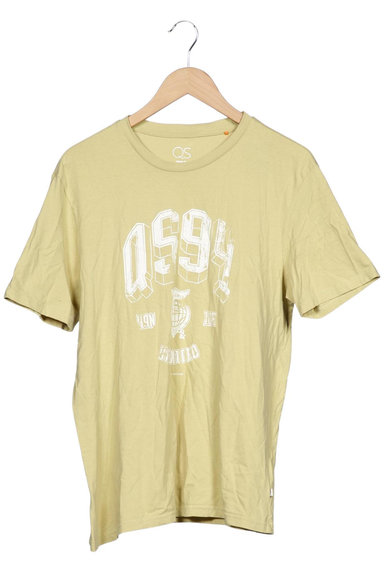 Thumbnail - QS by s.Oliver Herren T-Shirt, gelb, Gr. 52
