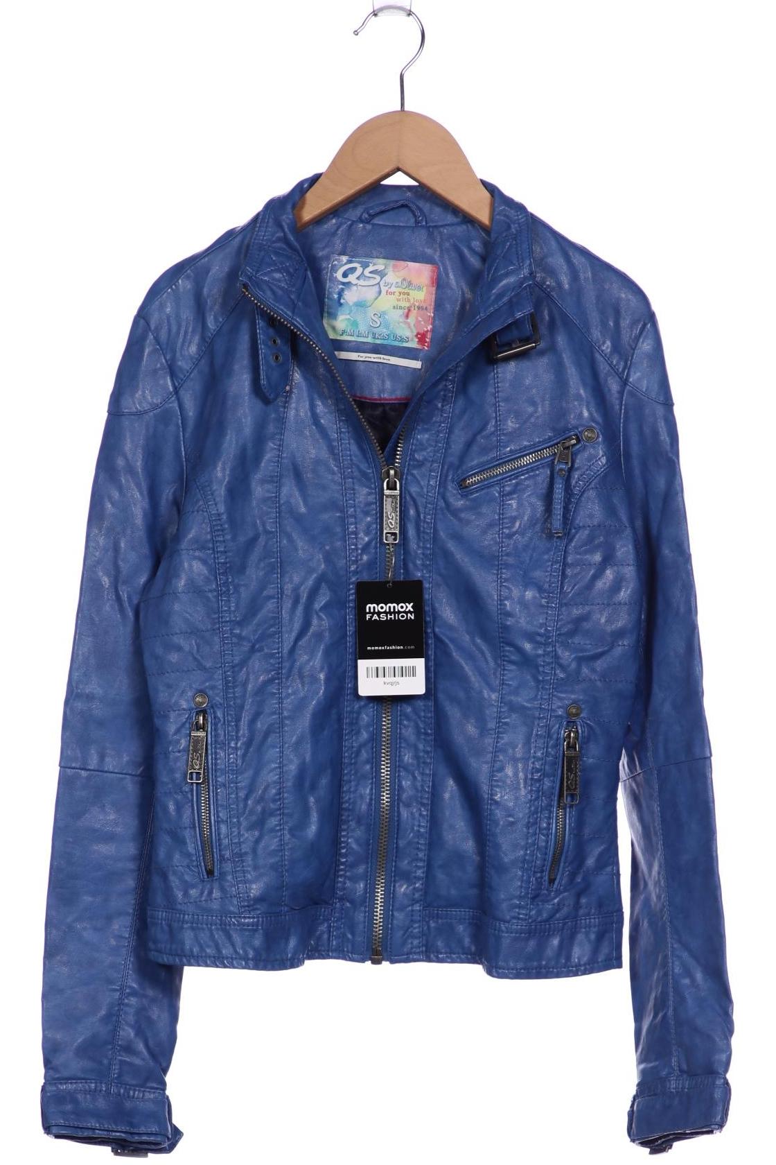 

QS by s.Oliver Damen Jacke, blau, Gr. 36