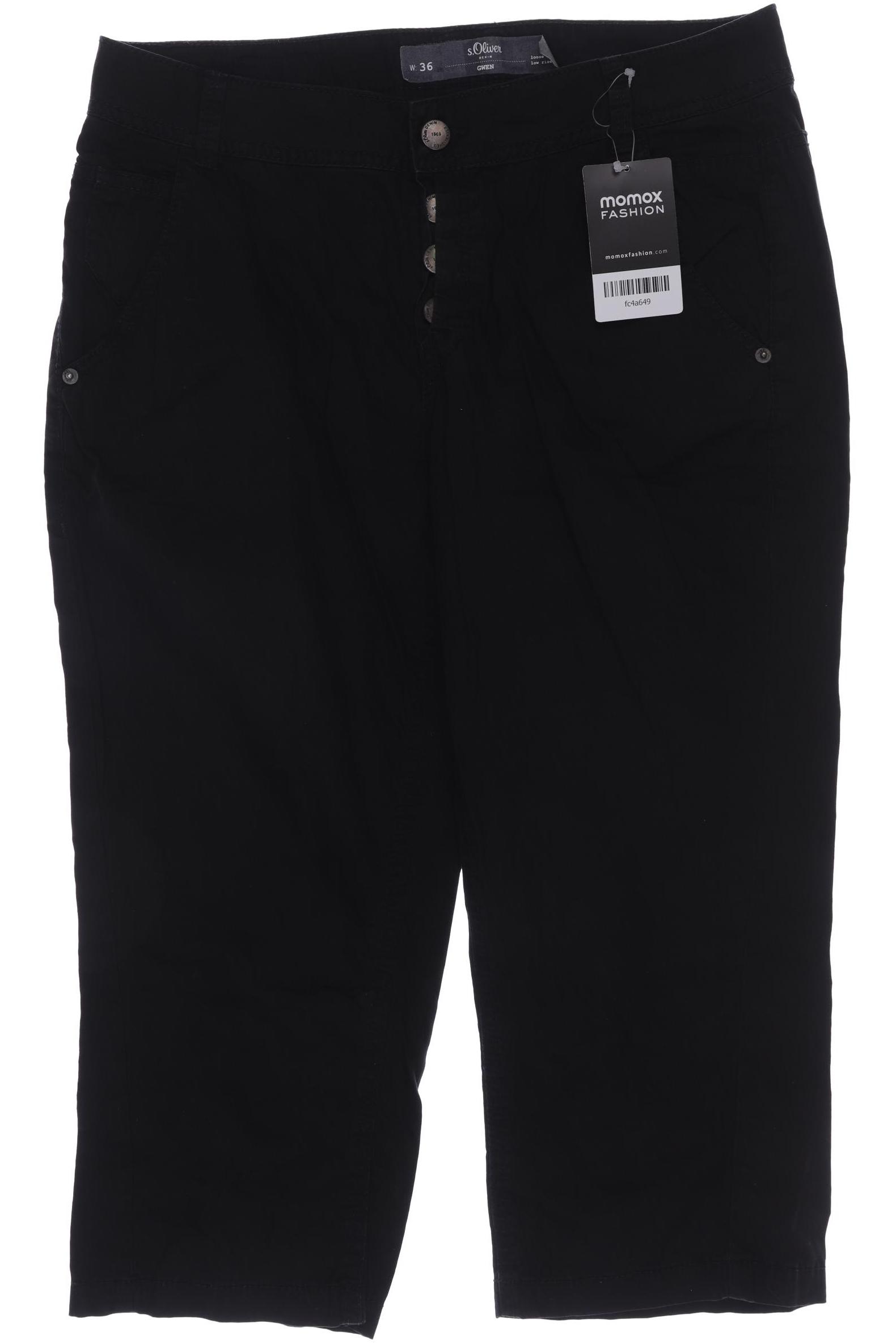 

QS by s.Oliver Damen Shorts, schwarz, Gr. 36