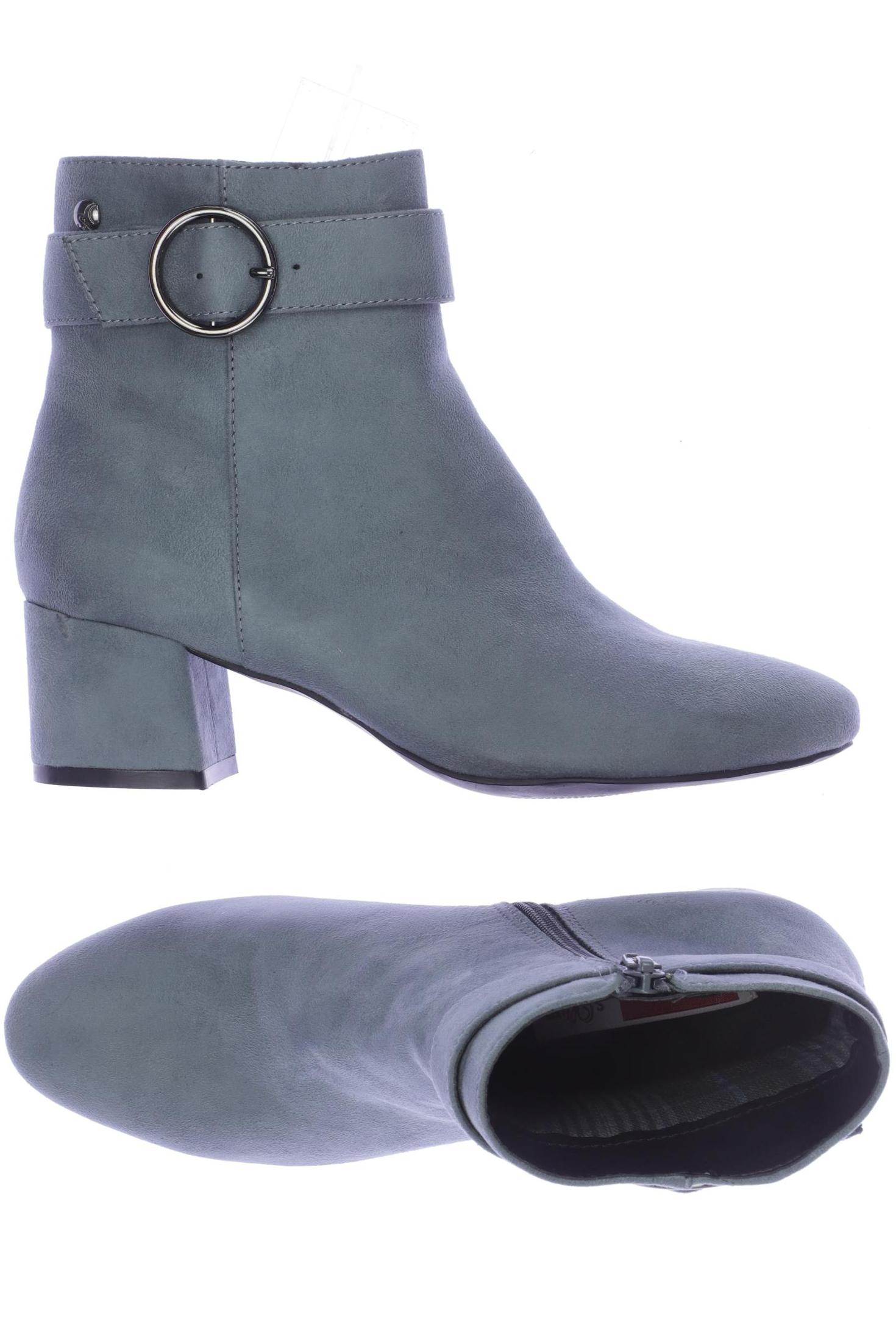 

QS by s.Oliver Damen Stiefelette, blau, Gr. 39