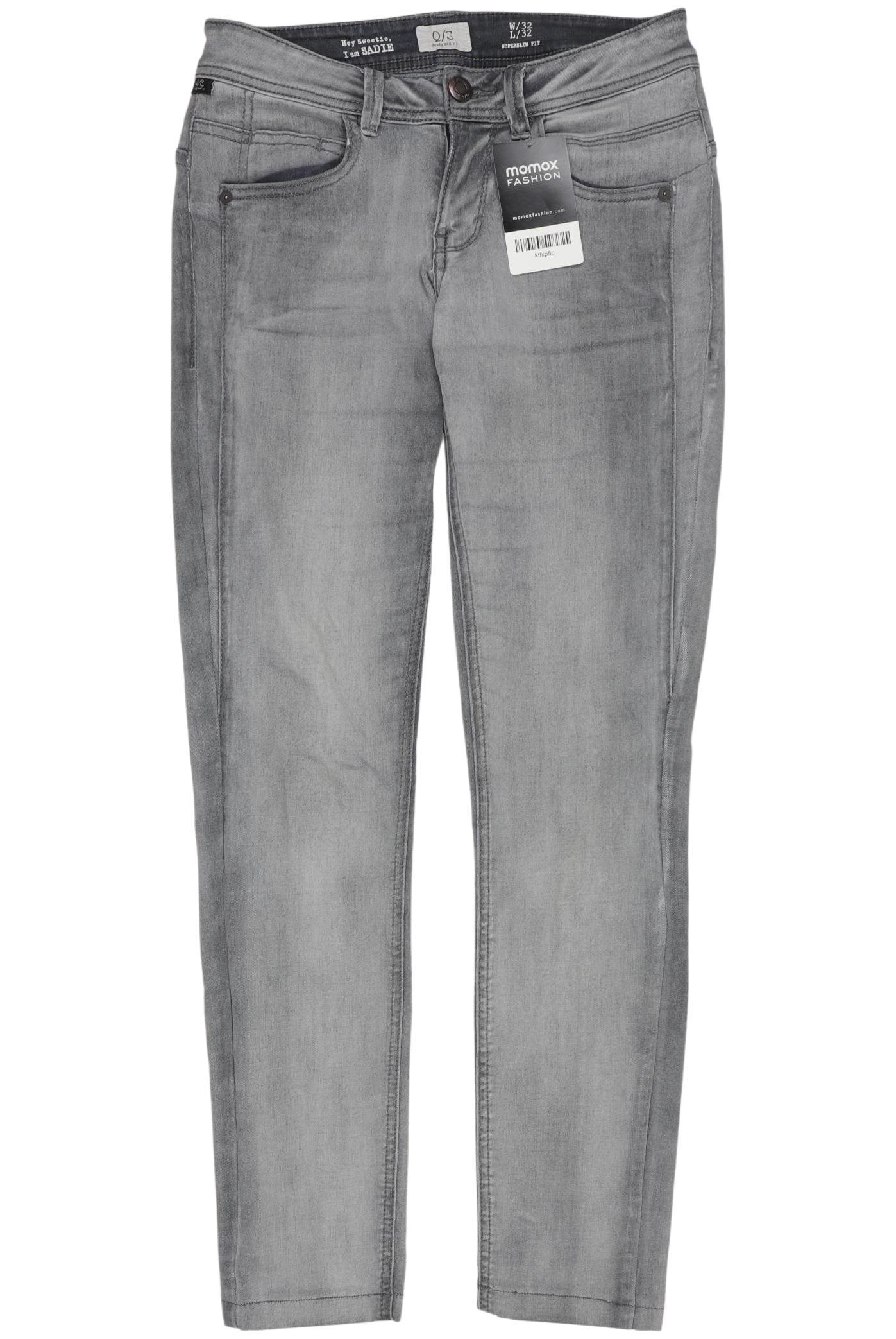

QS by s.Oliver Damen Jeans, grau, Gr. 32