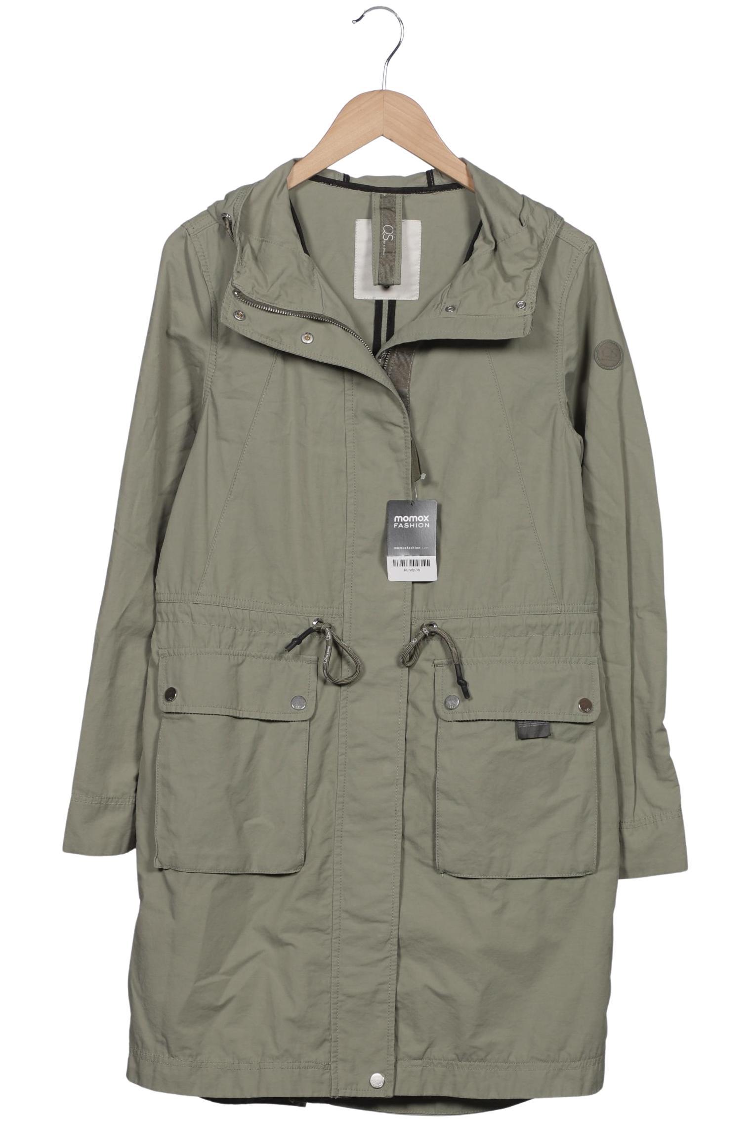 

QS by s.Oliver Damen Mantel, grün, Gr. 36