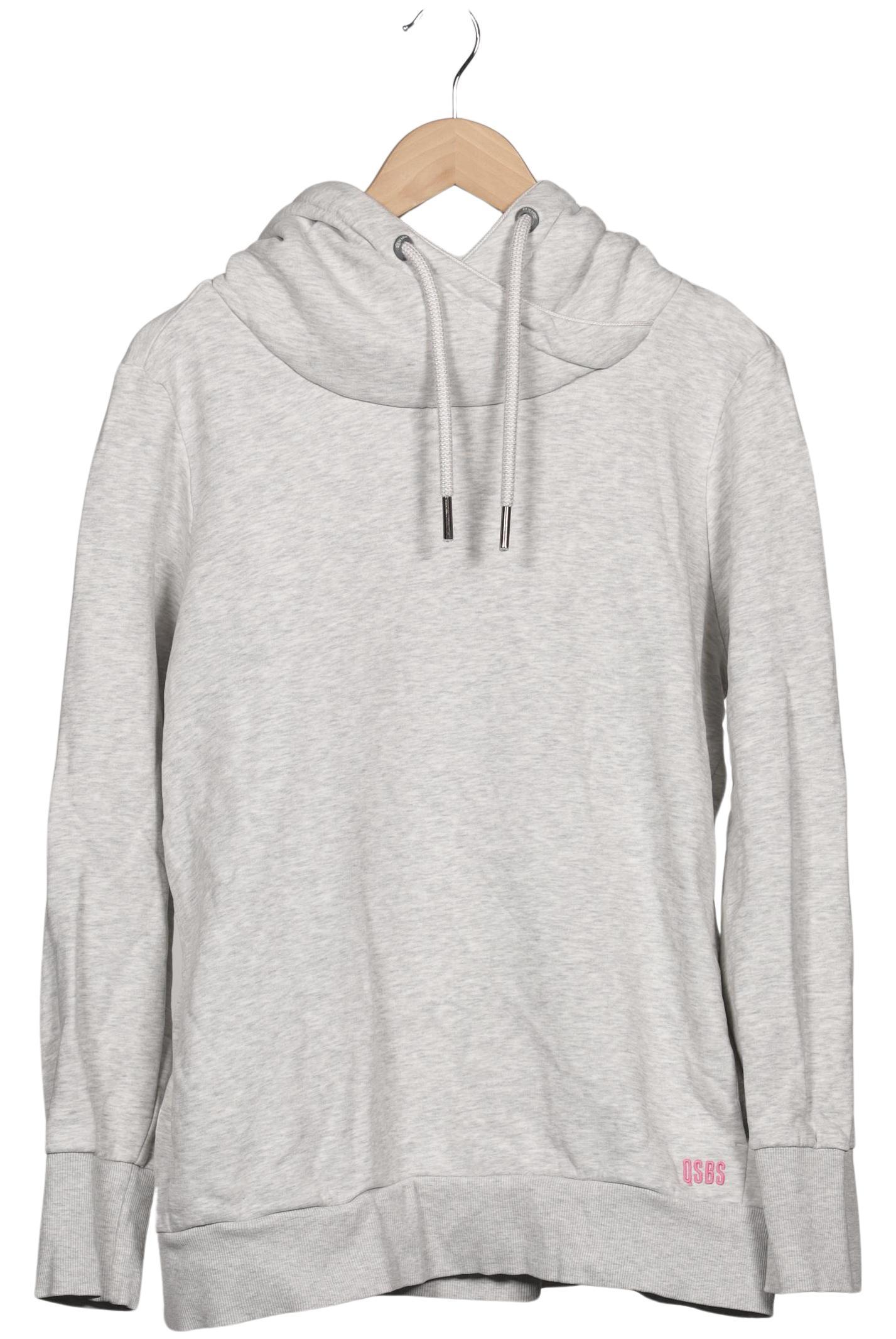 

QS by s.Oliver Damen Kapuzenpullover, grau, Gr. 46