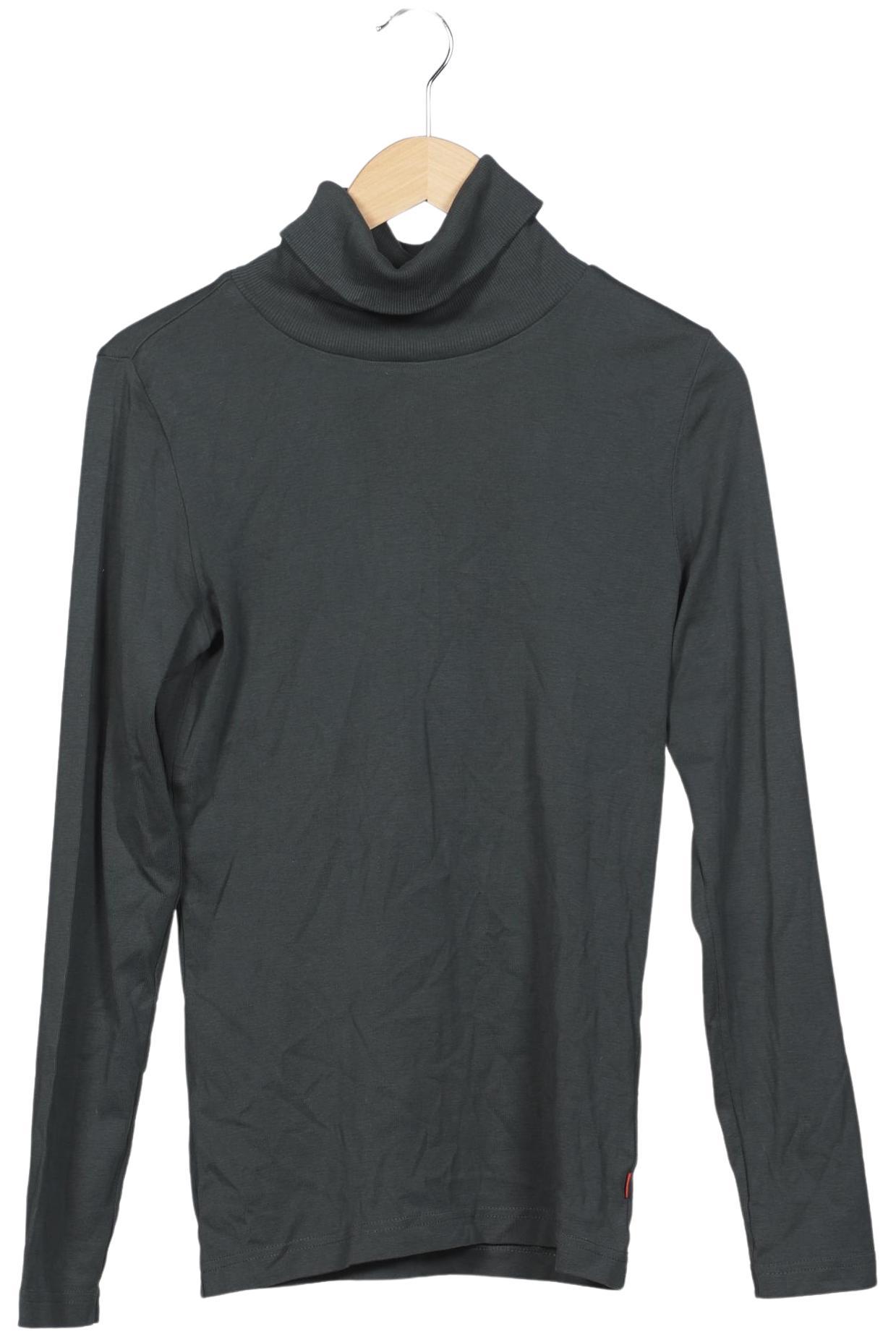 

QS by s.Oliver Damen Langarmshirt, grau, Gr. 44