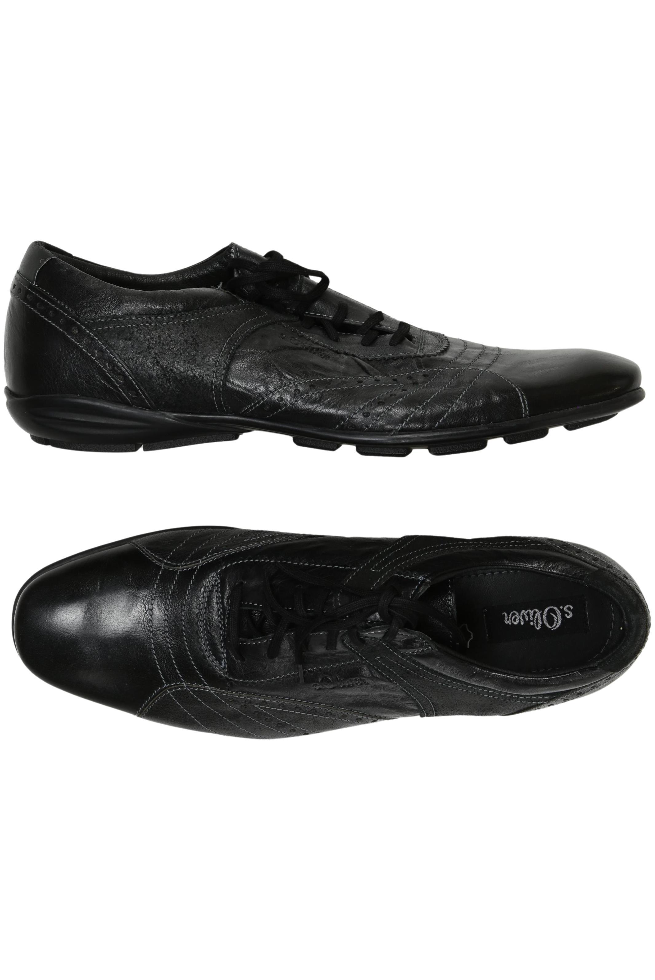 

QS by s.Oliver Herren Halbschuh, schwarz, Gr. 43