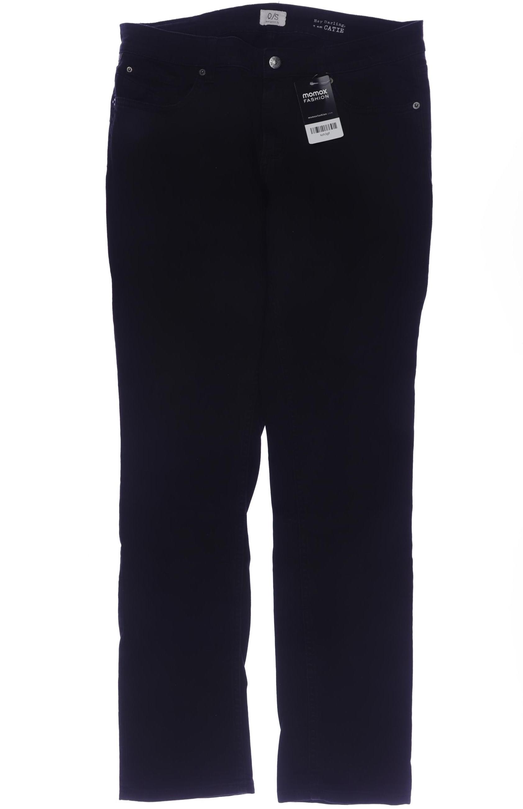 

QS by s.Oliver Damen Jeans, schwarz, Gr. 40