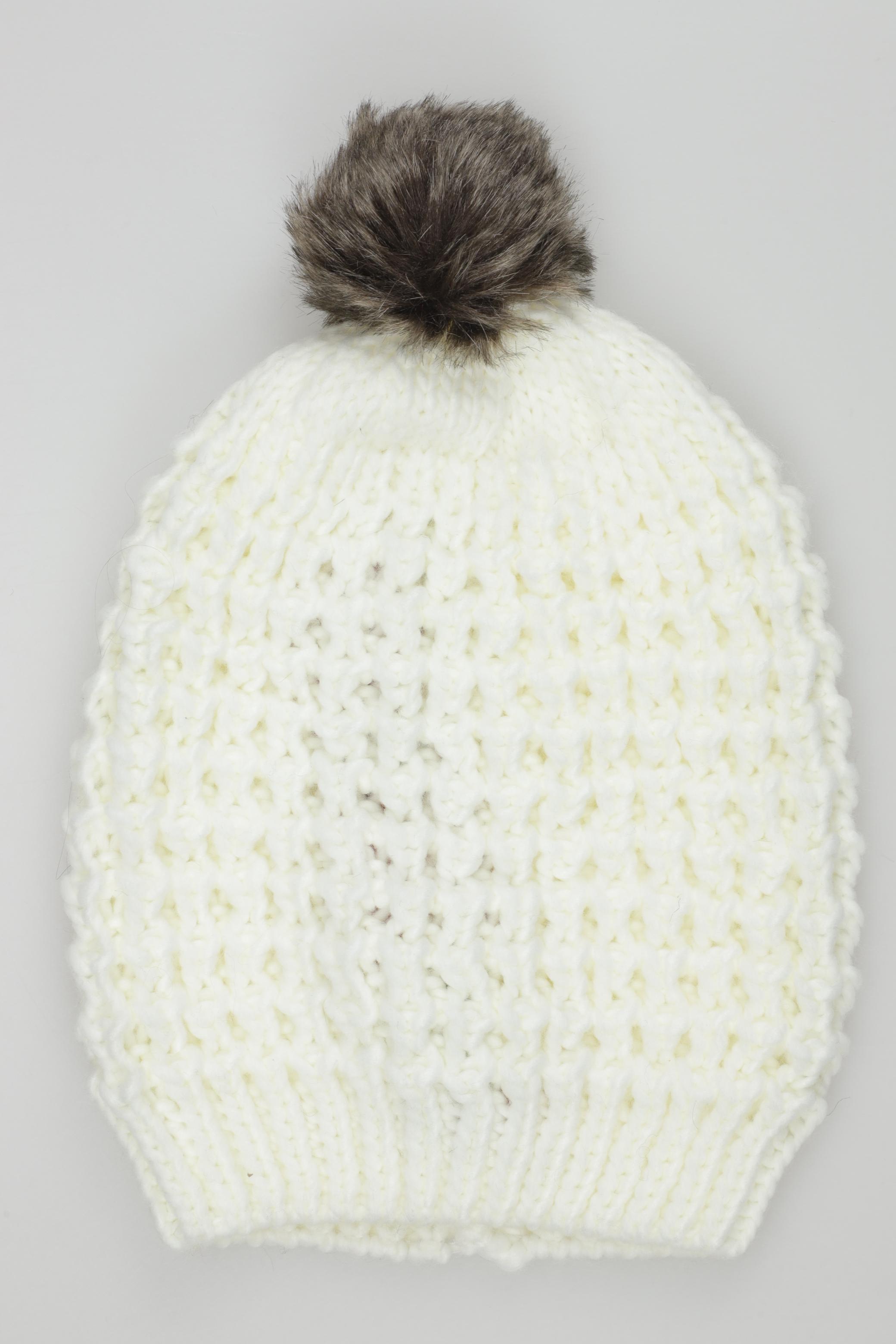 

QS by s.Oliver Damen Hut/Mütze, cremeweiß, Gr. uni