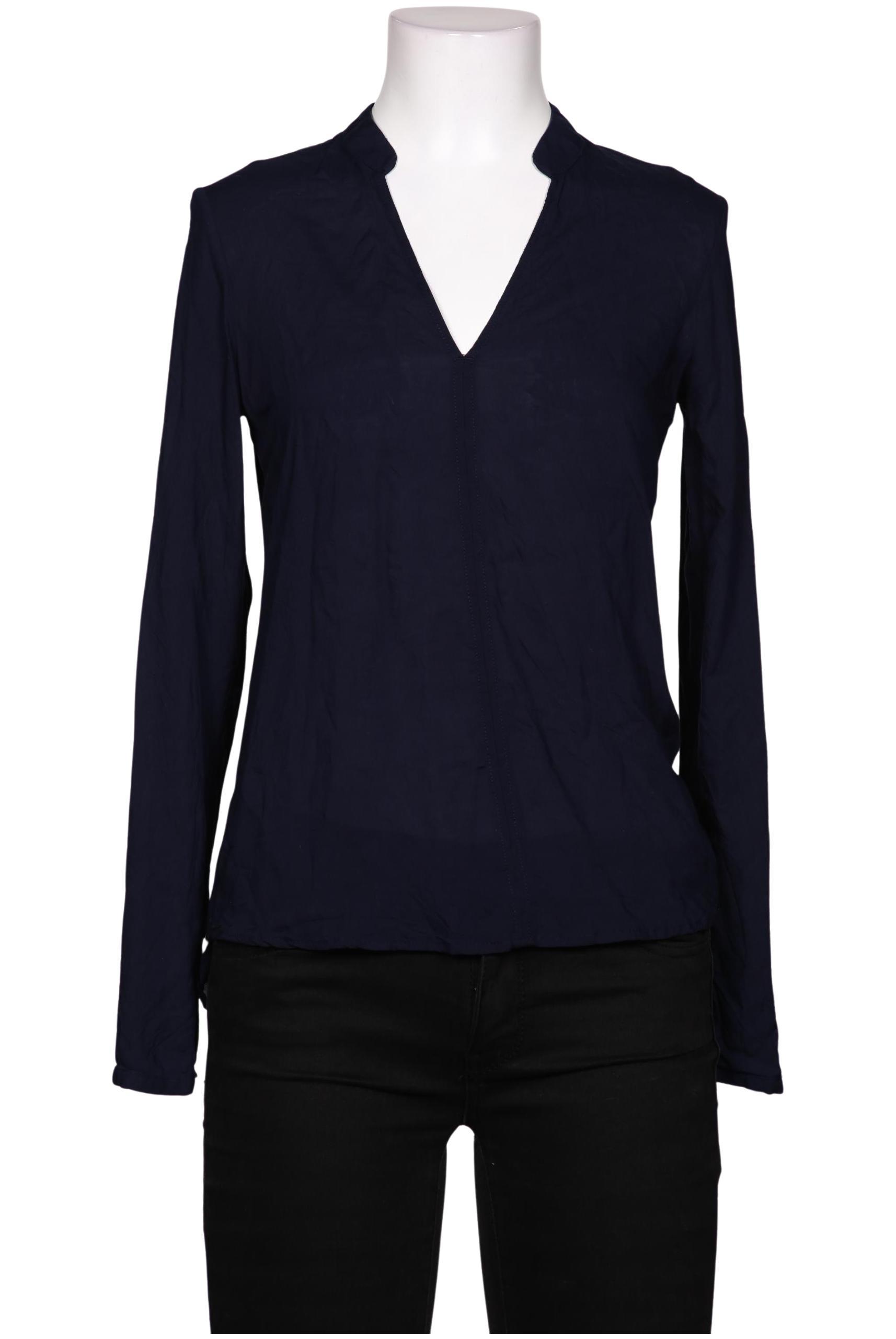 

QS by s.Oliver Damen Langarmshirt, marineblau, Gr. 32