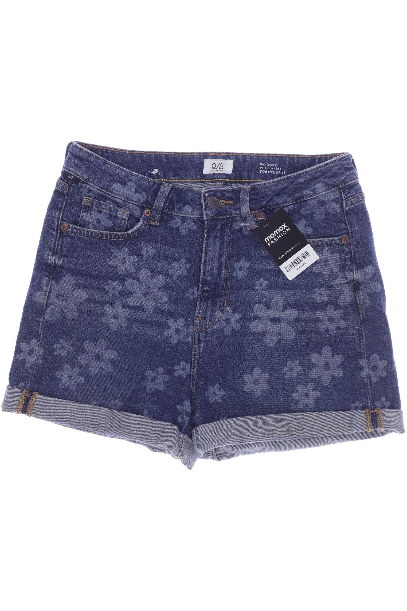 

QS by s.Oliver Damen Shorts, blau, Gr. 36