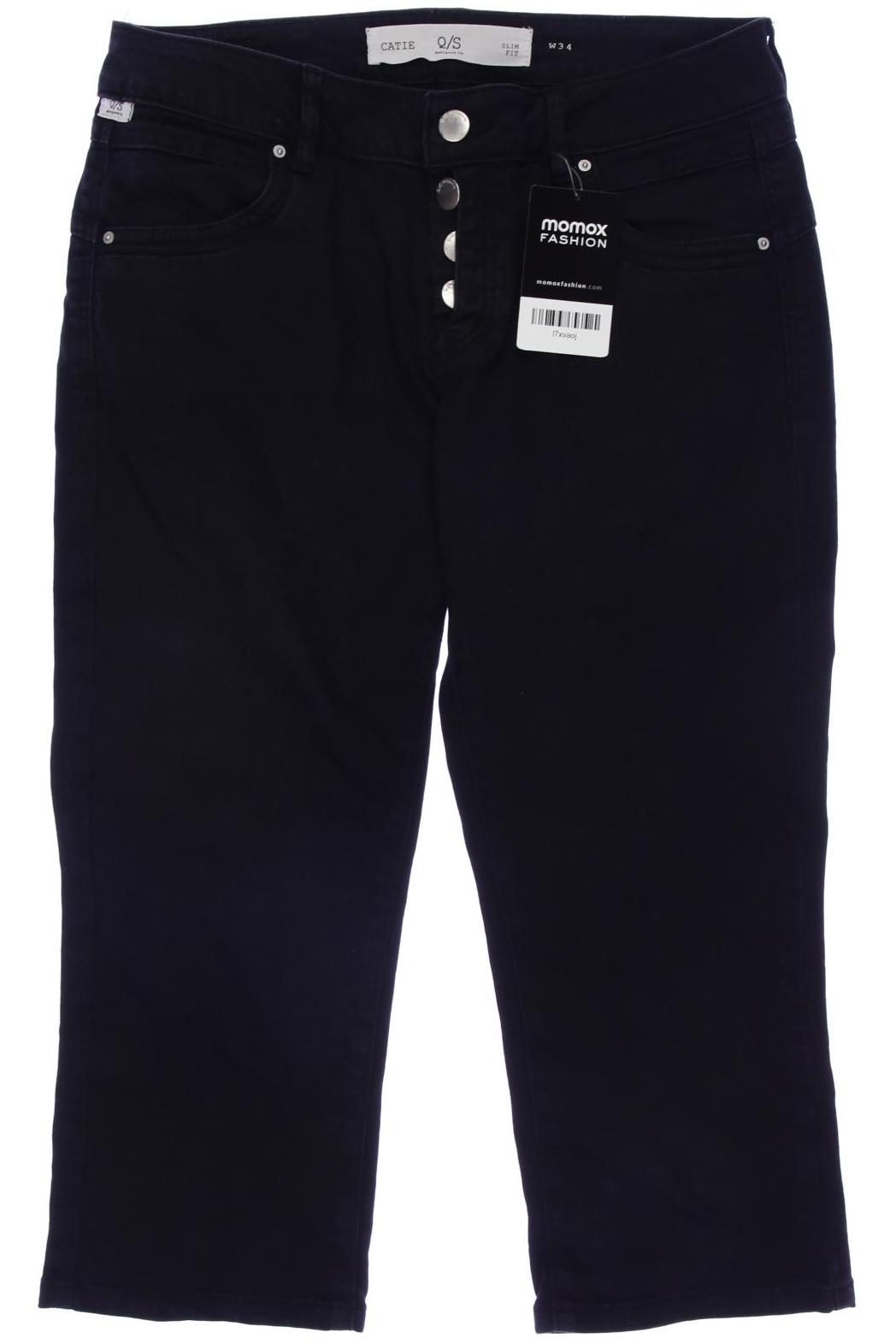 

QS by s.Oliver Damen Jeans, schwarz, Gr. 34