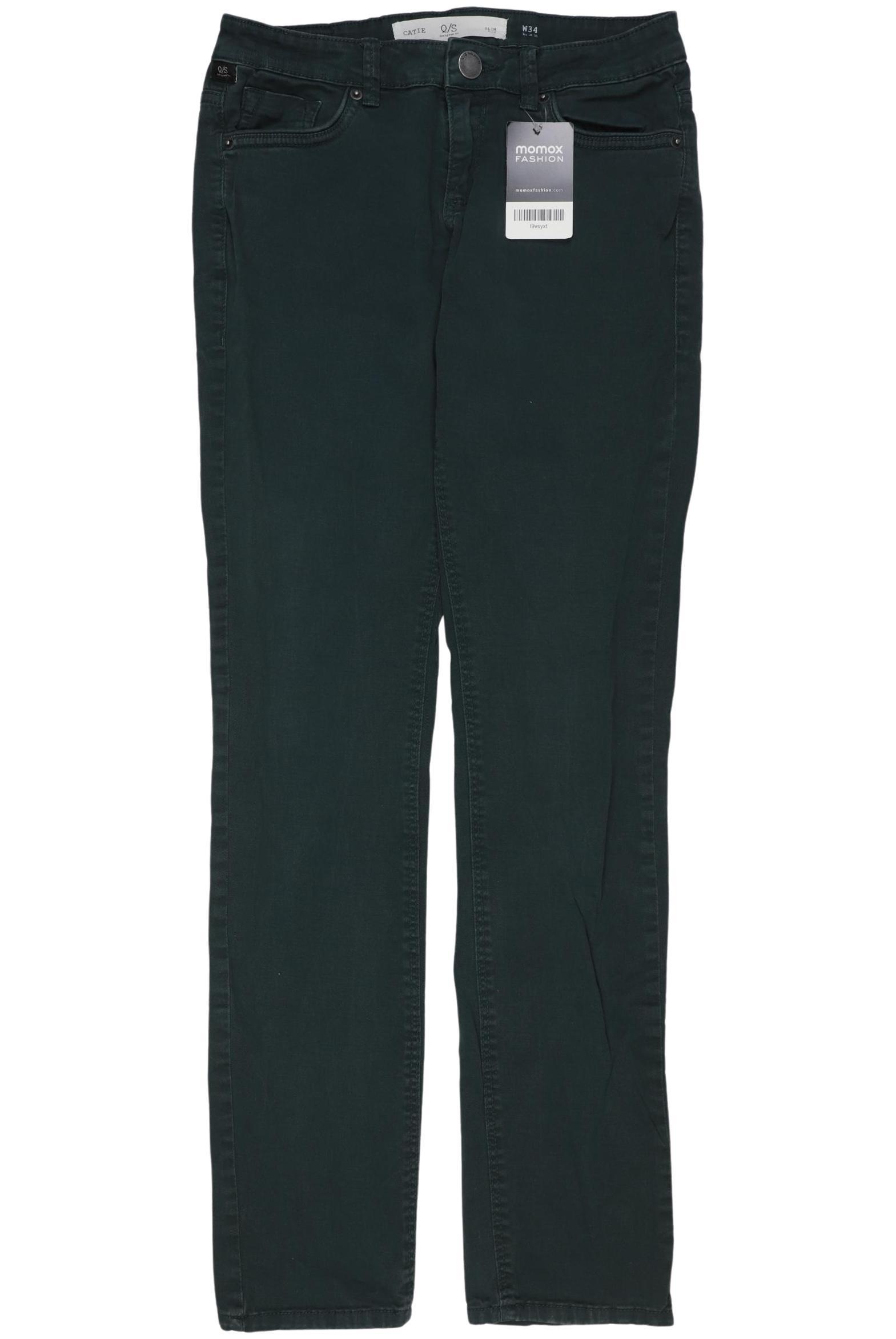 

QS by s.Oliver Damen Jeans, grün, Gr. 34
