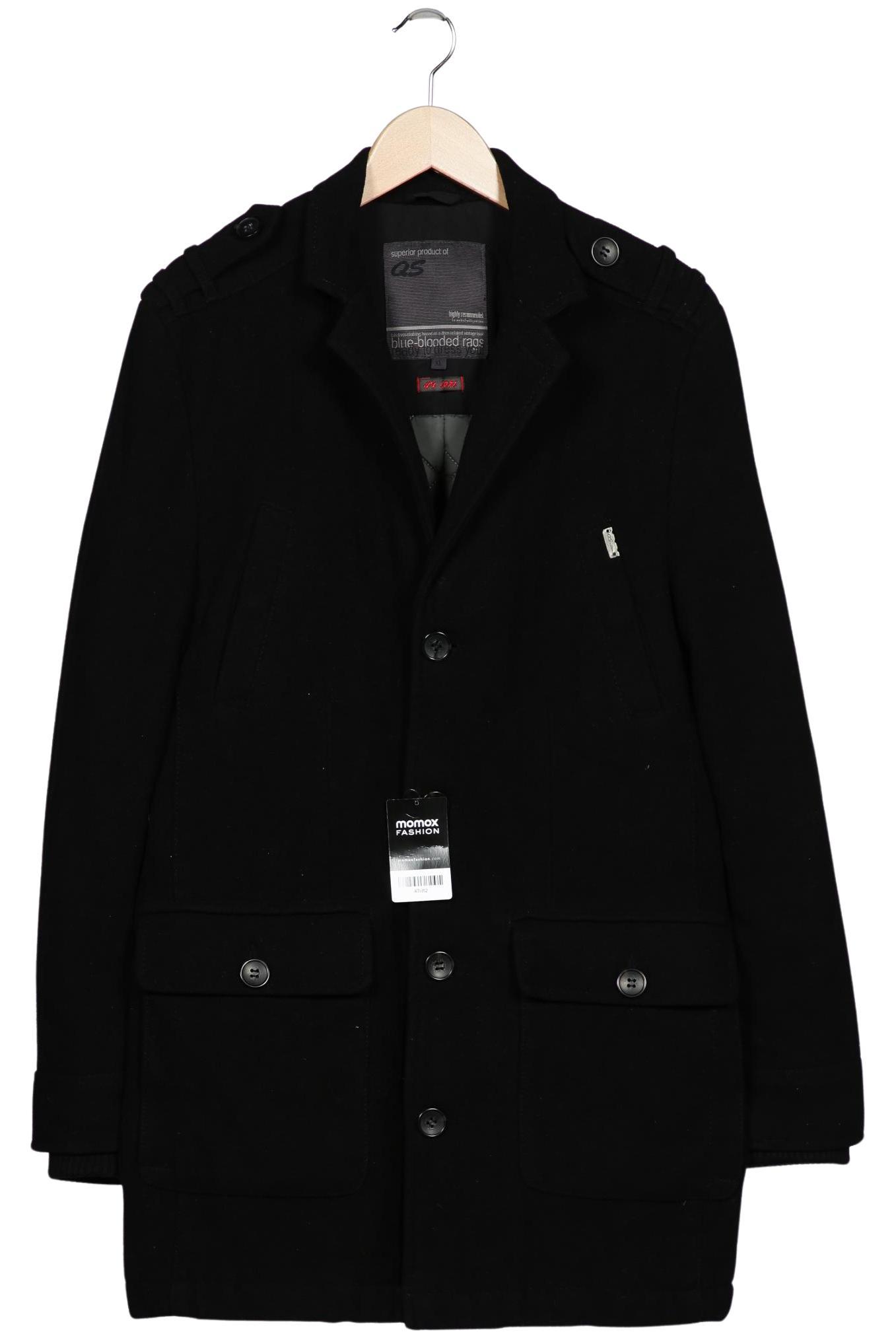 

QS by s.Oliver Herren Mantel, schwarz, Gr. 54