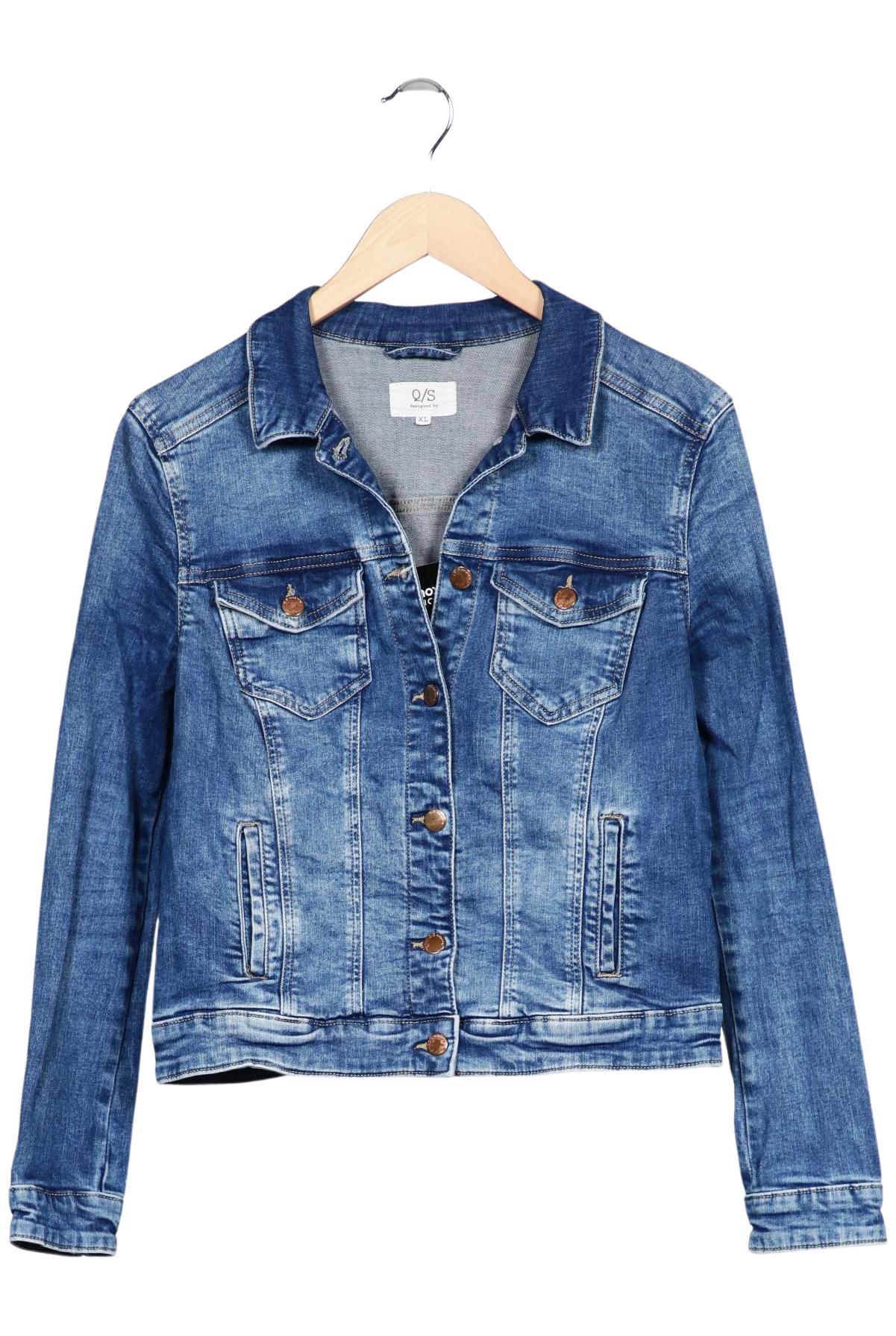 

QS by s.Oliver Damen Jacke, blau, Gr. 44