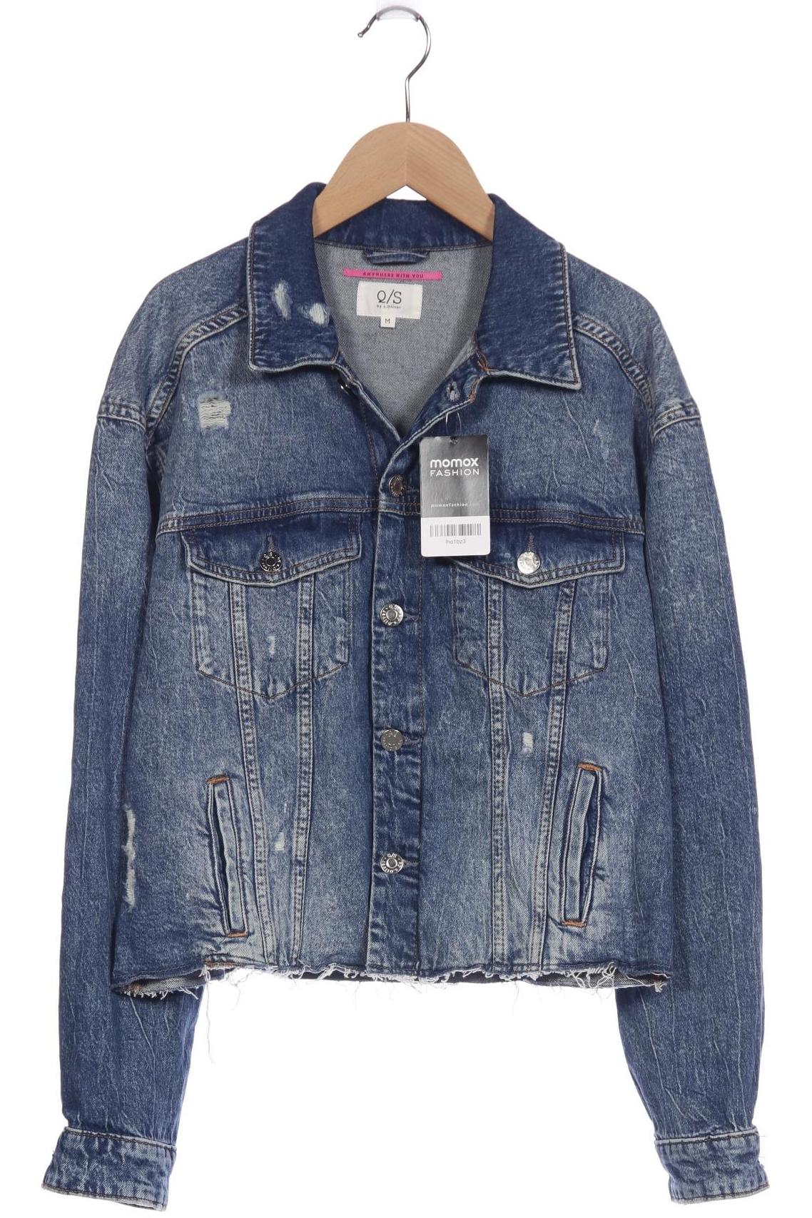 

QS by s.Oliver Damen Jacke, marineblau, Gr. 38