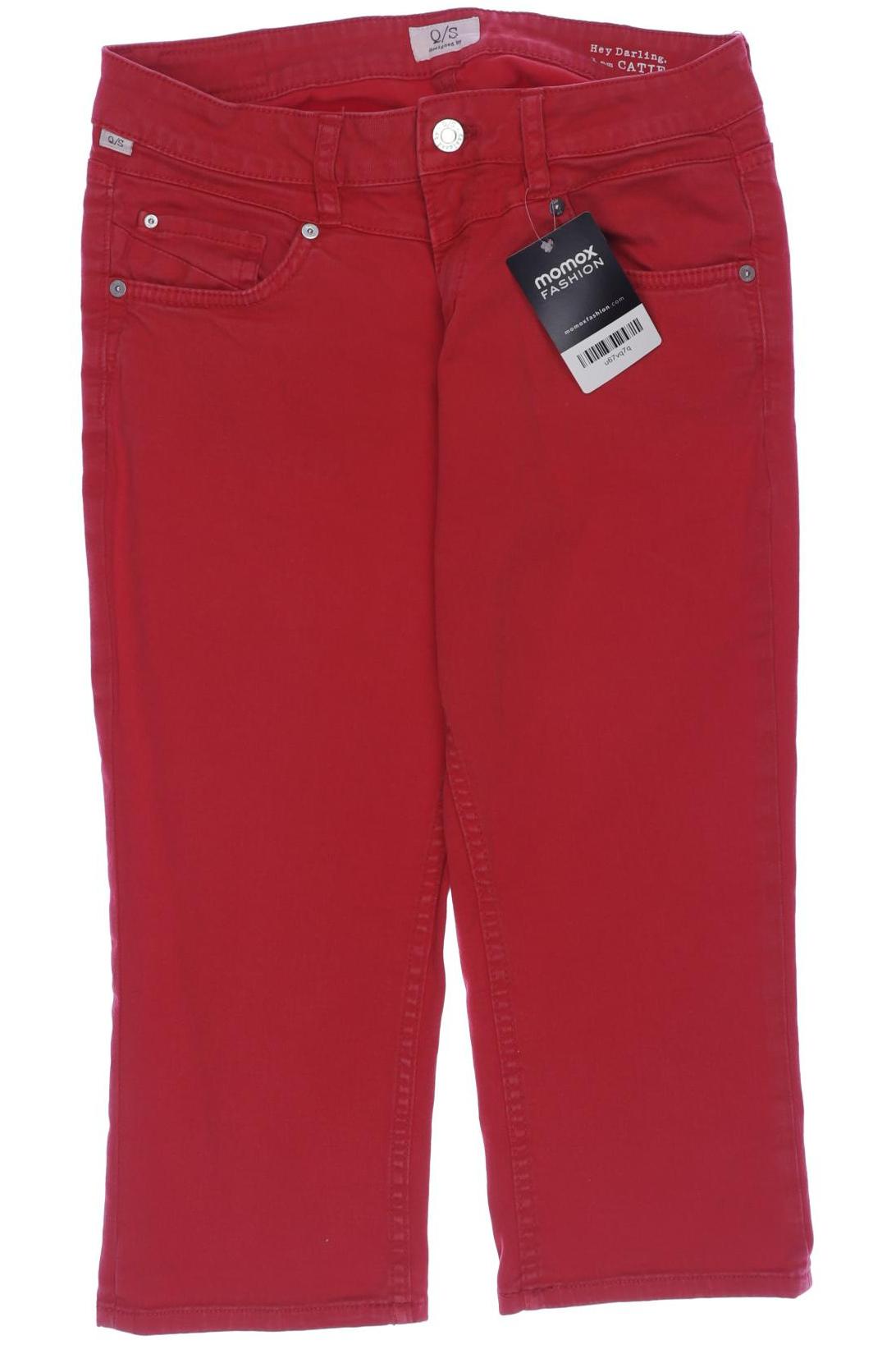 

QS by s.Oliver Damen Shorts, rot, Gr. 36