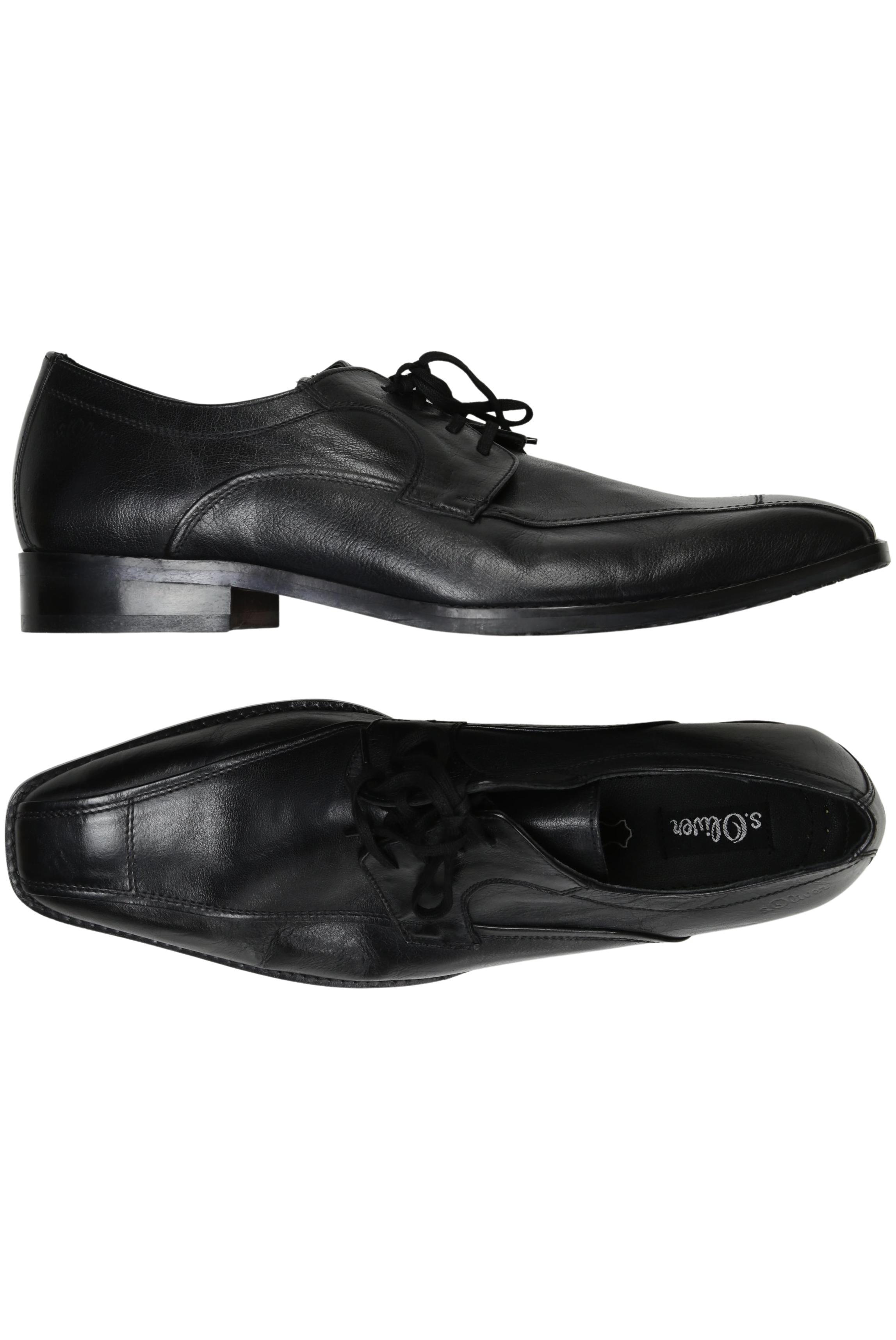 

QS by s.Oliver Herren Halbschuh, schwarz, Gr. 45