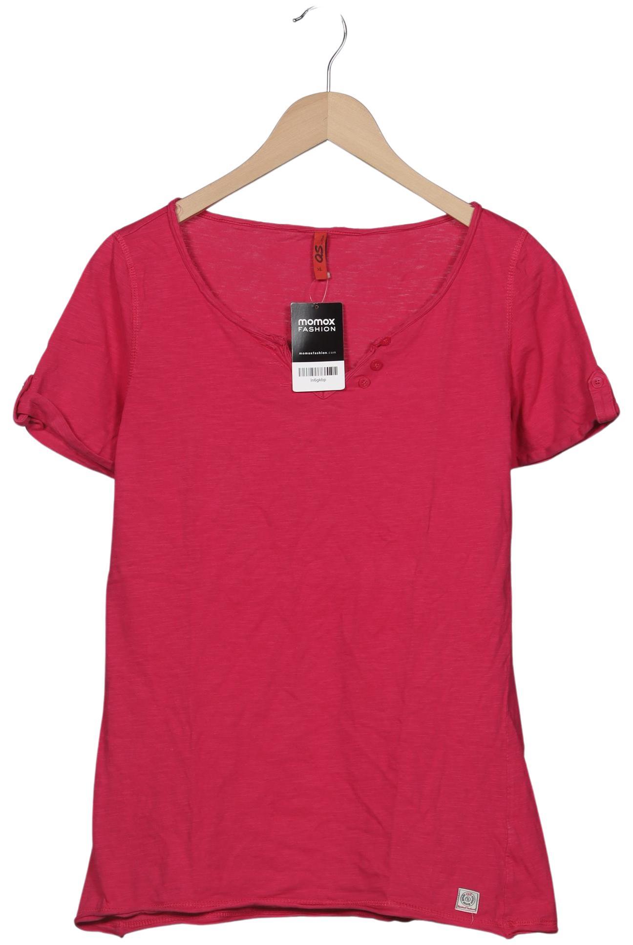 

QS by s.Oliver Damen T-Shirt, pink, Gr. 44