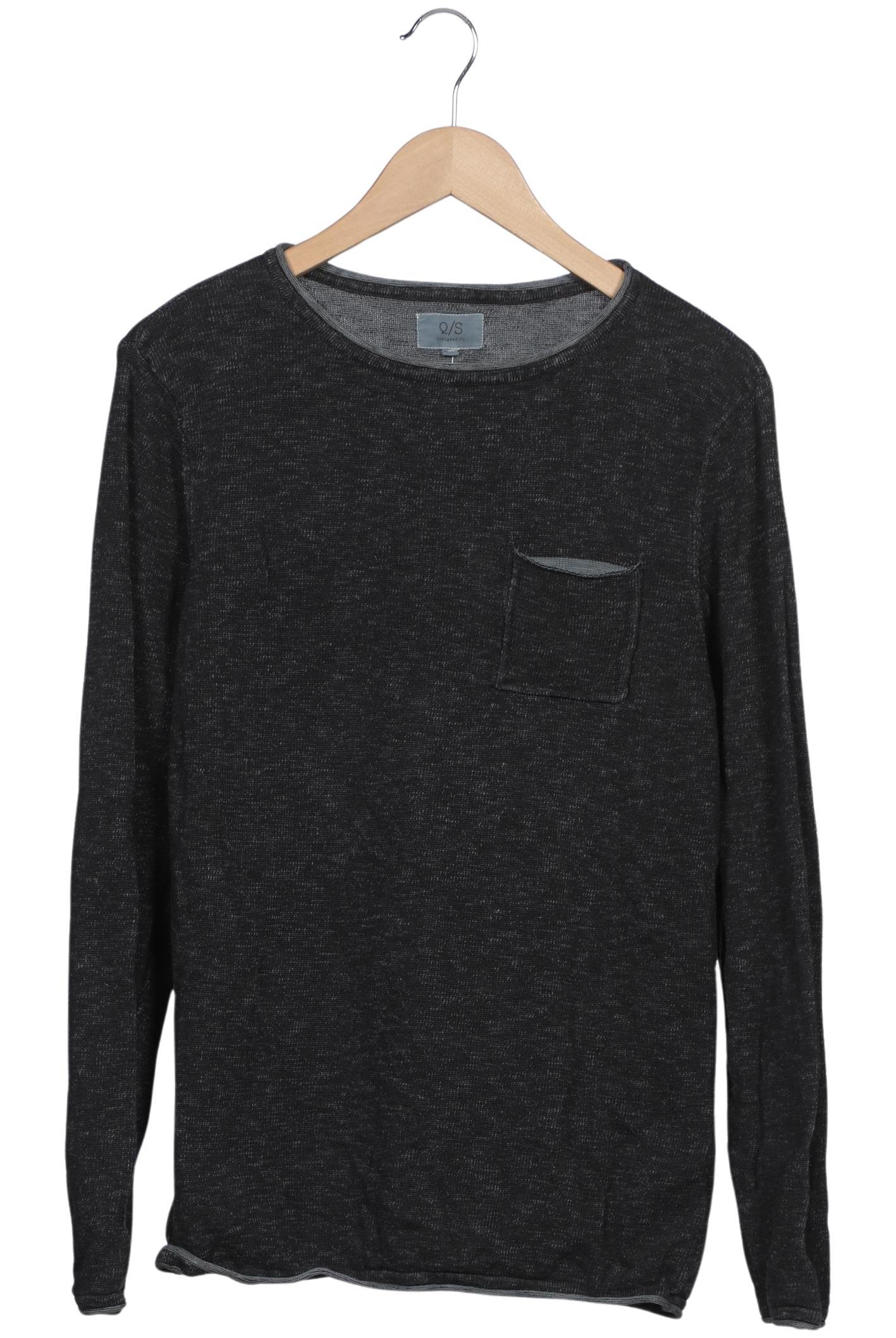 

QS by s.Oliver Herren Pullover, grau, Gr. 48