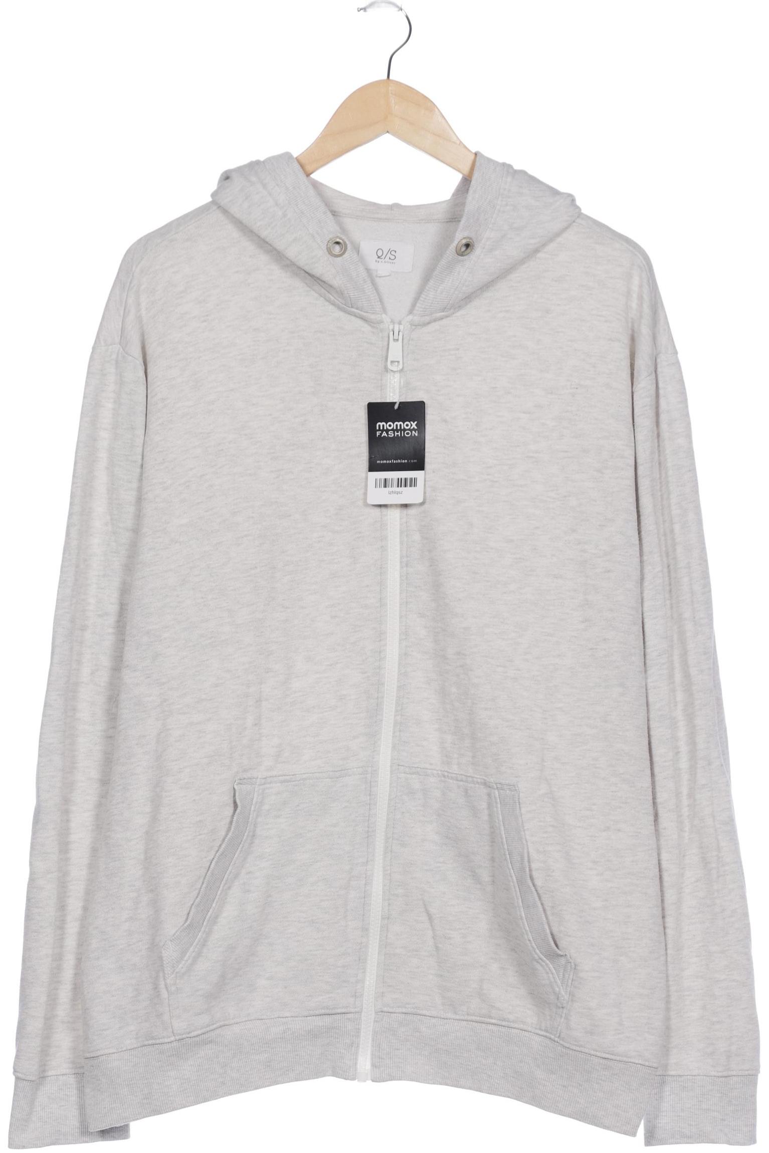 

QS by s.Oliver Herren Kapuzenpullover, grau, Gr. 56