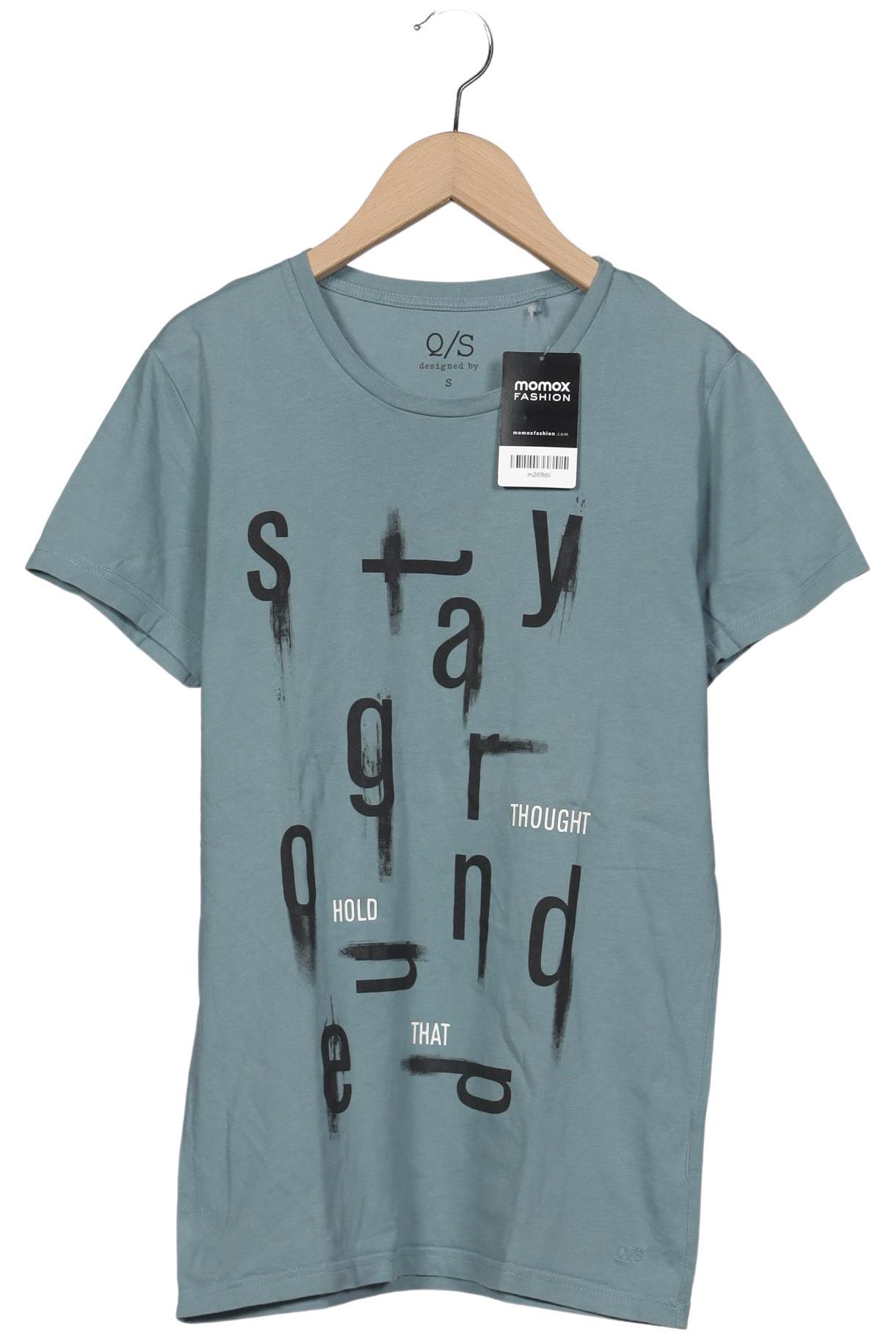 

QS by s.Oliver Herren T-Shirt, blau, Gr. 46