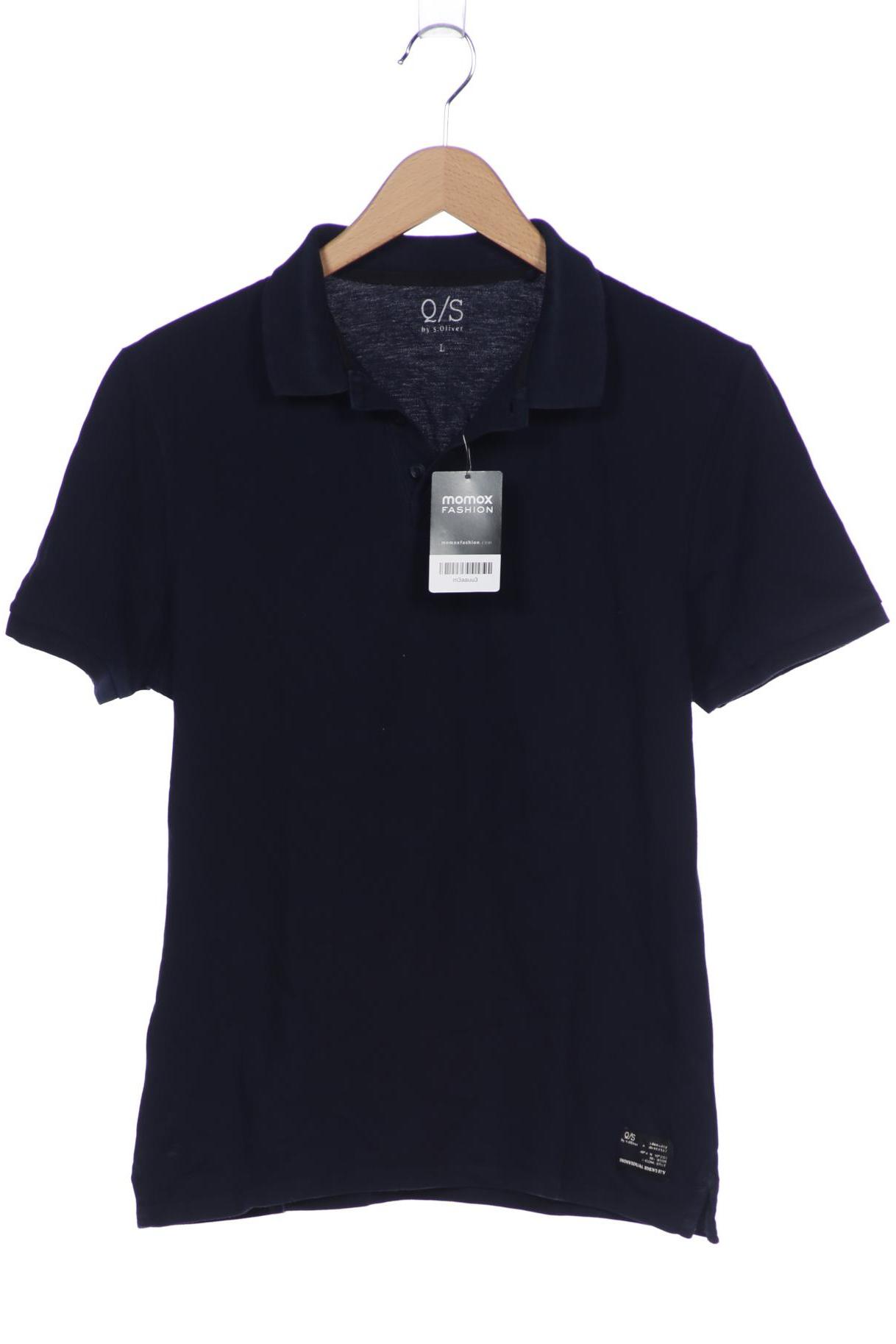 

QS by s.Oliver Herren Poloshirt, marineblau, Gr. 52