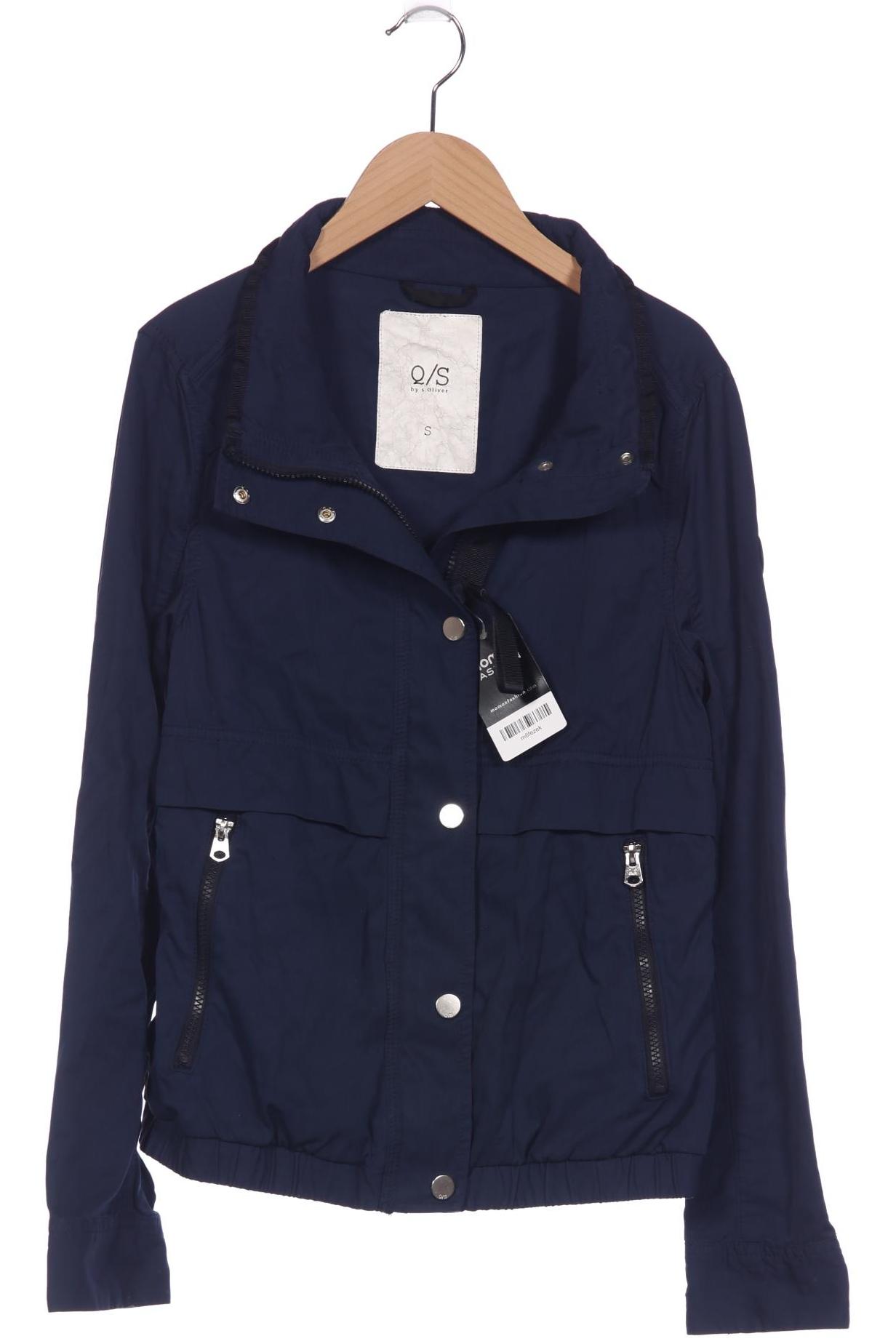 

QS by s.Oliver Damen Jacke, marineblau, Gr. 36