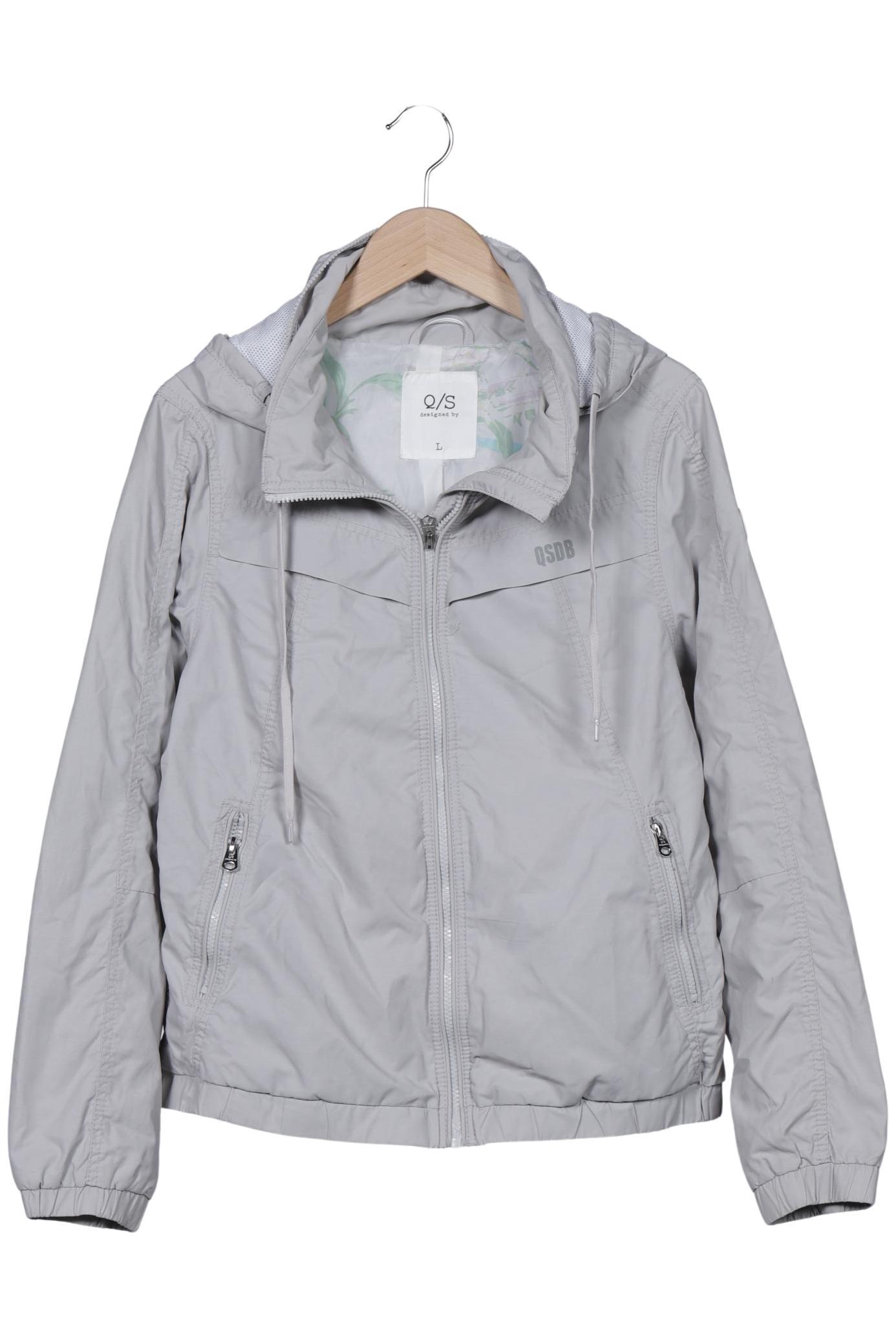 

QS by s.Oliver Damen Jacke, grau, Gr. 42